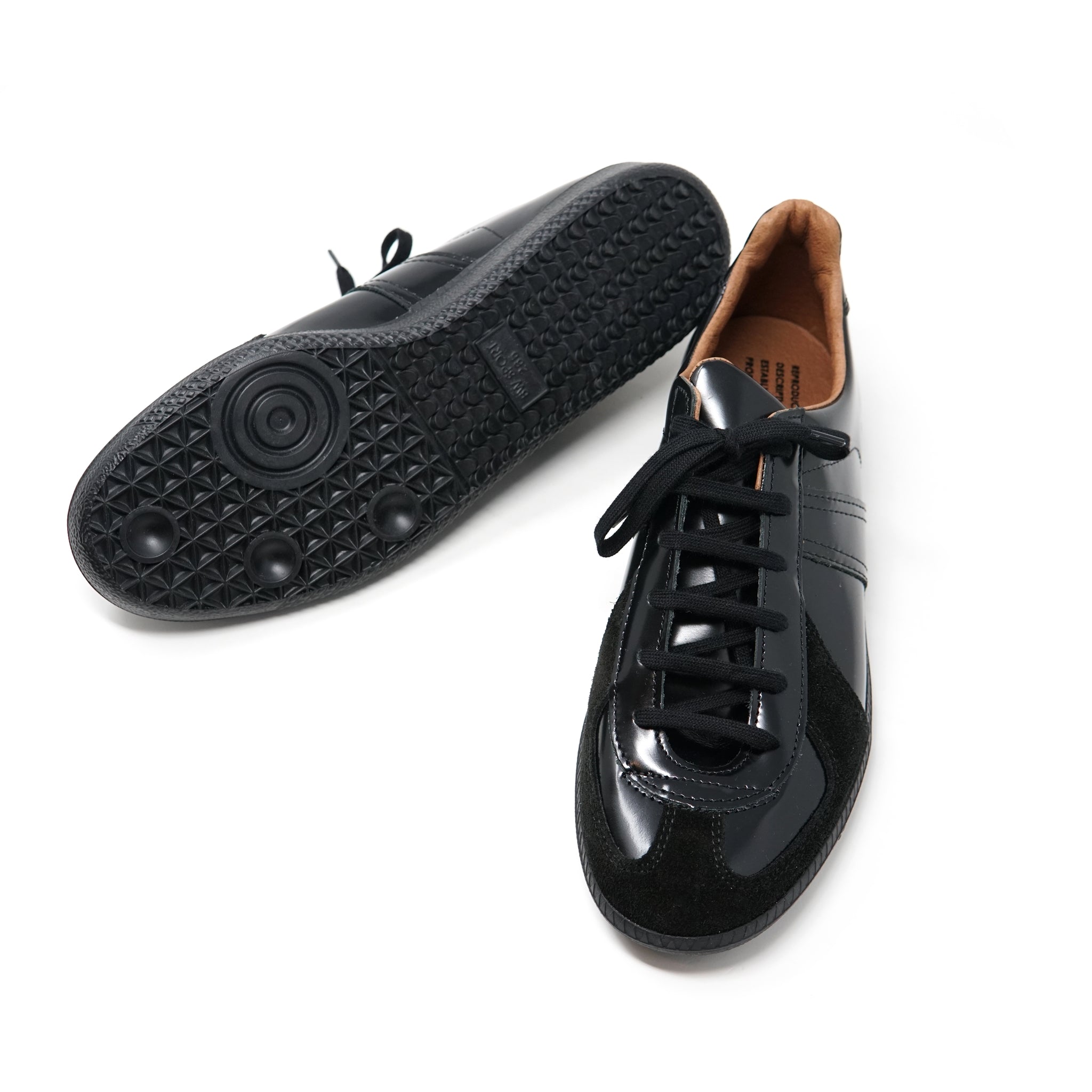 No:1700lux | Name:GERMAN MILITARY TRAINER | Color:Black【REPRODUCTION OF FOUND_リプロダクションオブファウンド】【archive】
