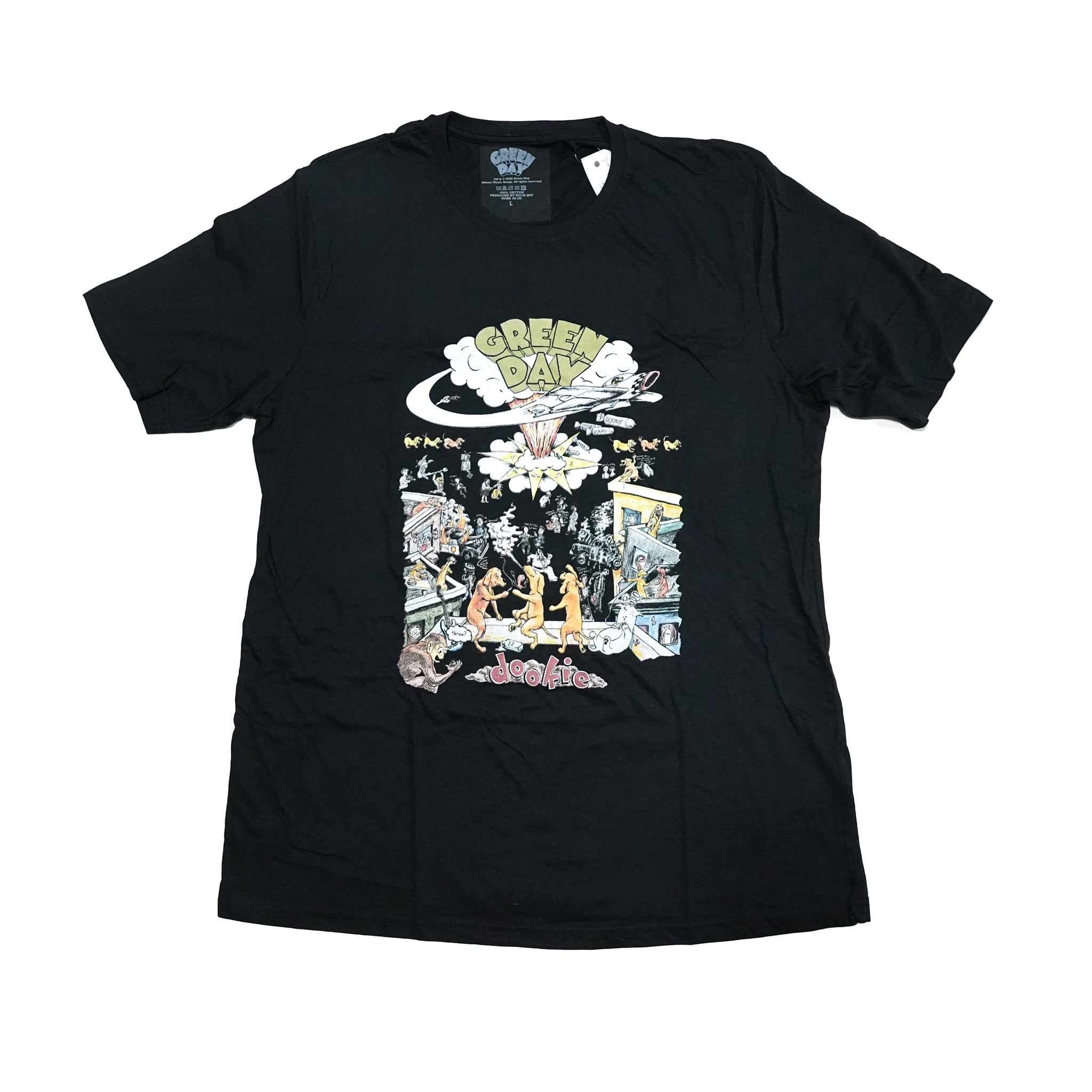 Name:GreenDay_1994 Tour_Unisex_Black【ROCK OFF】【ネコポス選択可能】