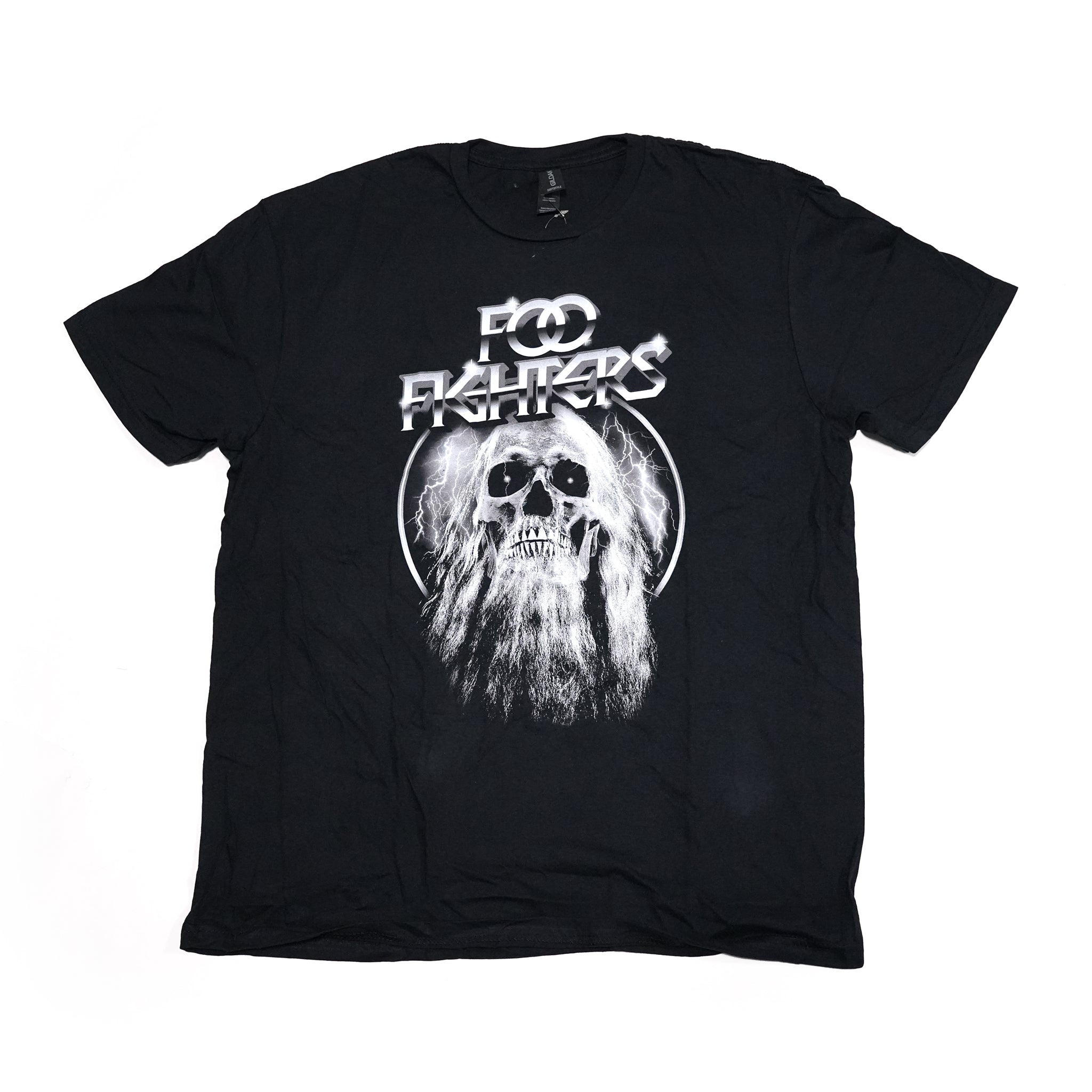 Name:FooFighters_Bearded Skull_Unisex_Black【ROCK OFF】【ネコポス選択可能】