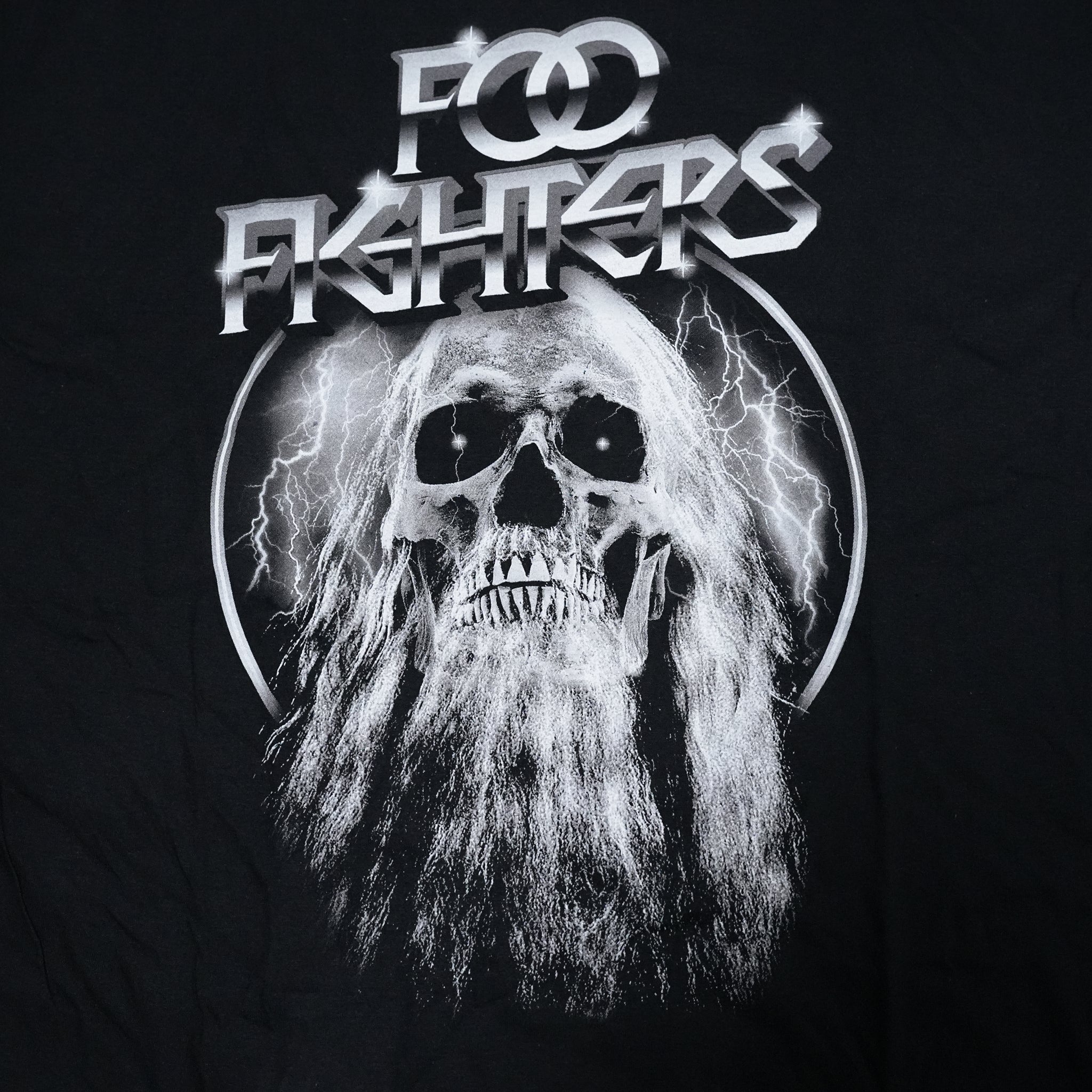 Name:FooFighters_Bearded Skull_Unisex_Black【ROCK OFF】【ネコポス選択可能】