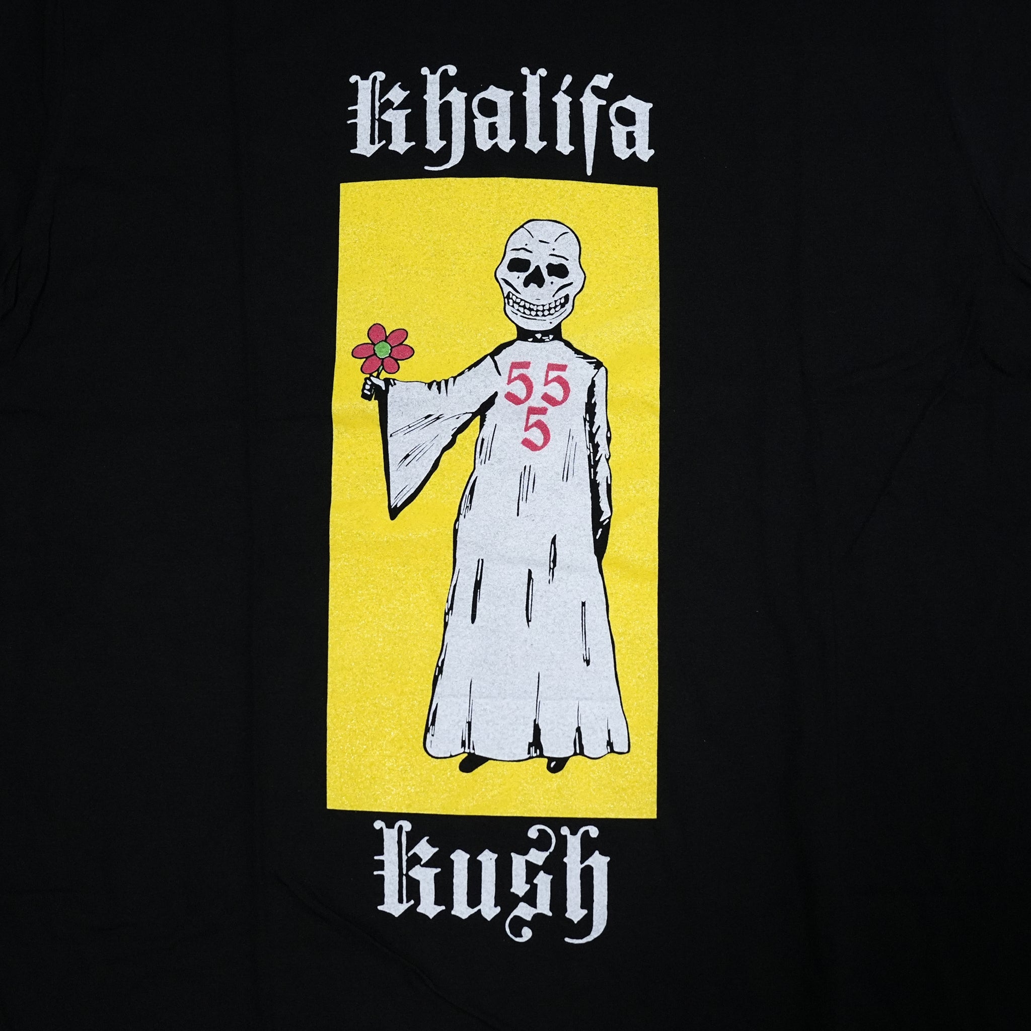 Name:WizKhalifa_Reaper Flowers_Unisex_Black【ROCK OFF】【ネコポス選択可能】
