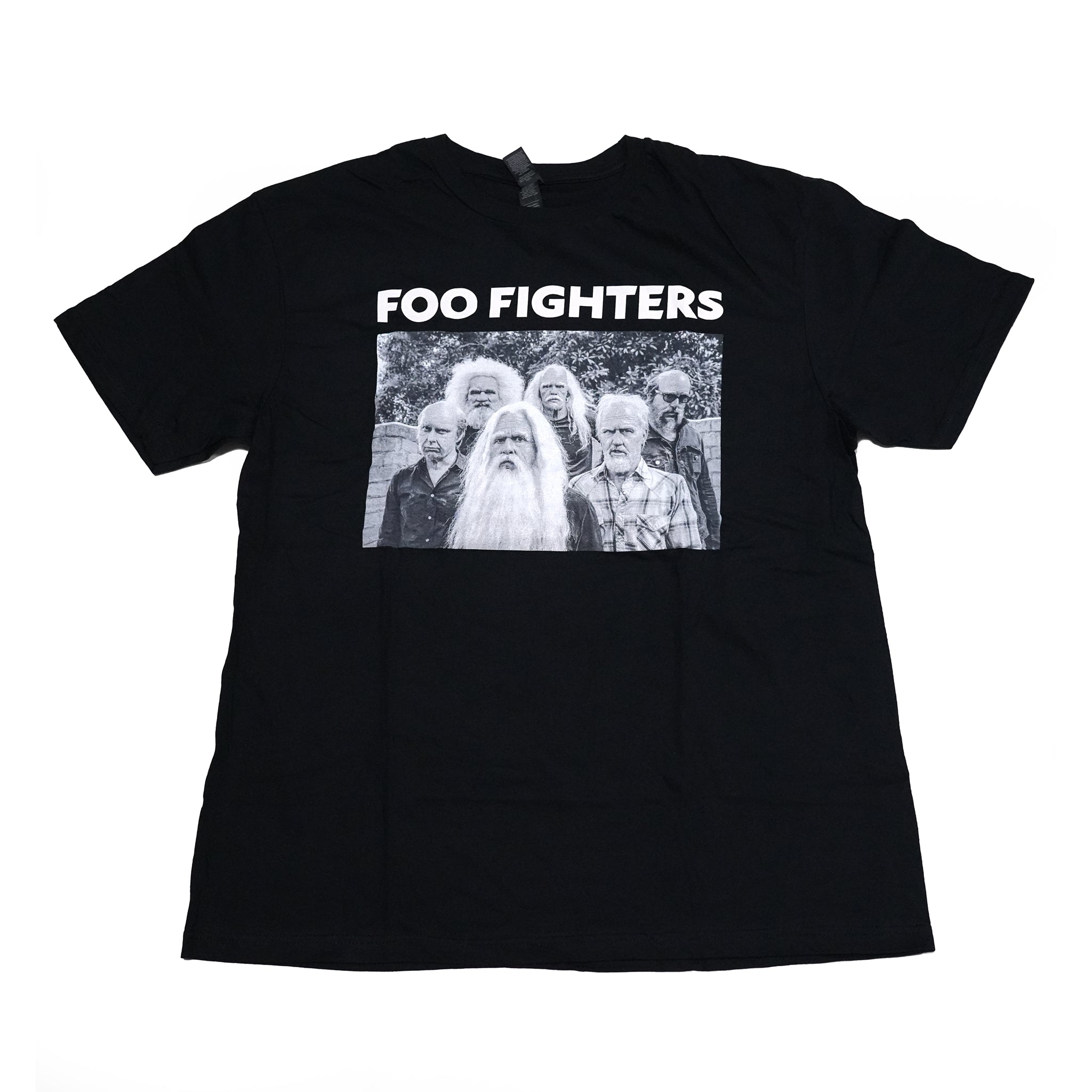 Name:FooFighters_Old Band Photo_Unisex_Black【ROCK OFF】【ネコポス選択可能】