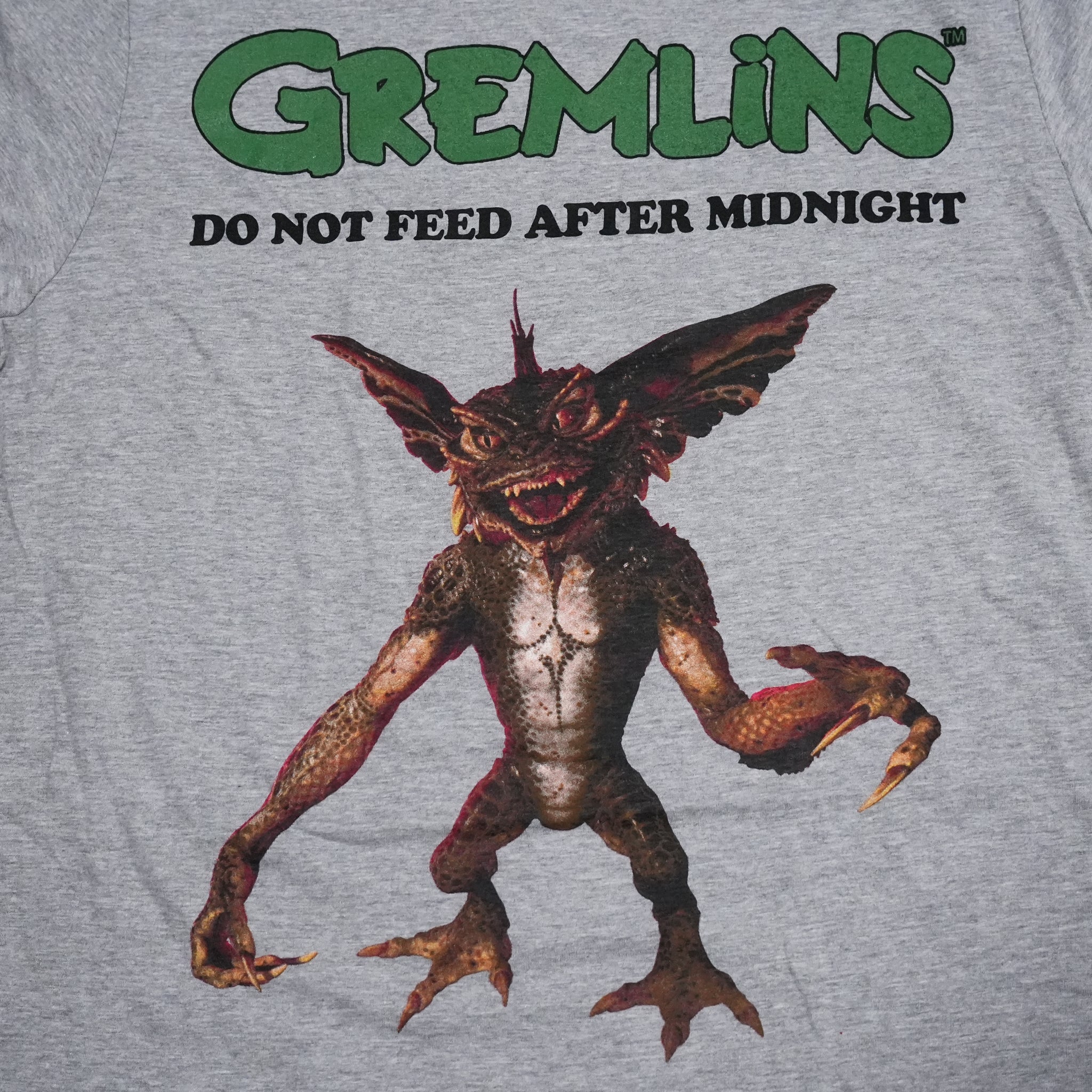 Name:WarnerBros_Gremlins Stripe Do Not Feed_Unisex_GREY【ROCK OFF】【ネコポス選択可能】