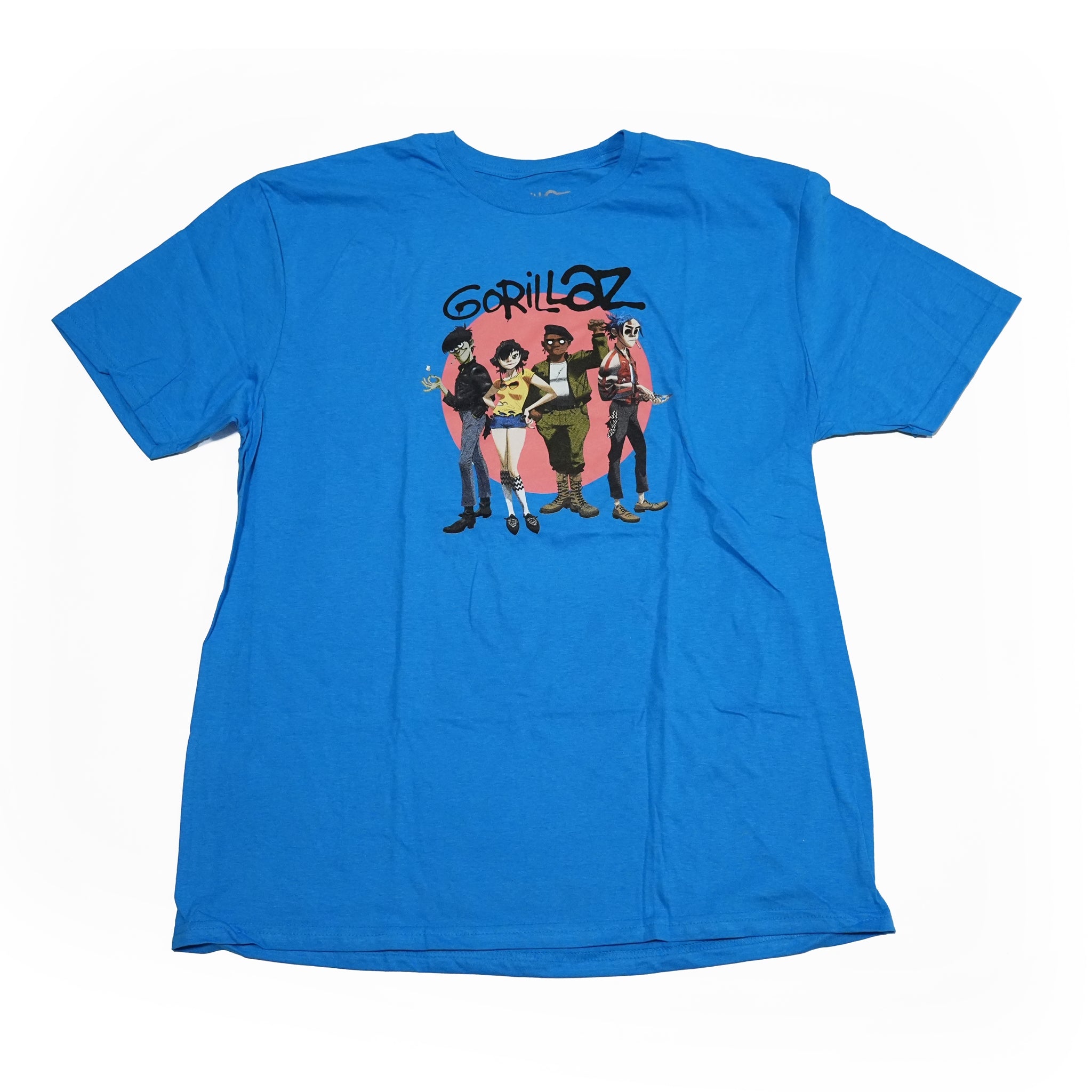 Name:Gorillaz_Group Circle Rise_Unisex_BlackUE【ROCK OFF】【ネコポス選択可能】