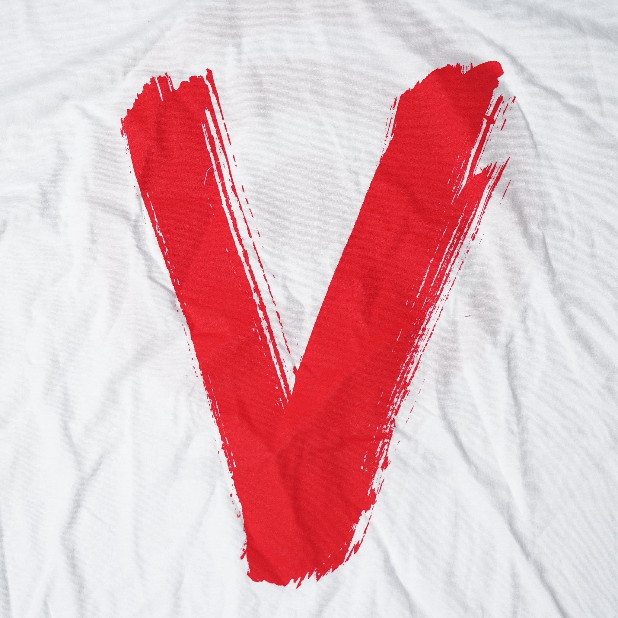 Name:U2_Vertigo Tour 2005 Red V_Unisex_White【ROCK OFF】【ネコポス選択可能】