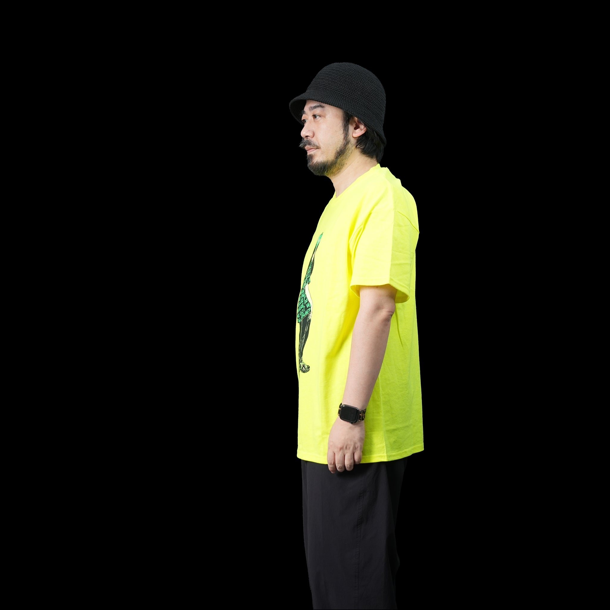 Name:BillieEilish_Anime Billie_Unisex_GREEN【ROCK OFF】【ネコポス選択可能】