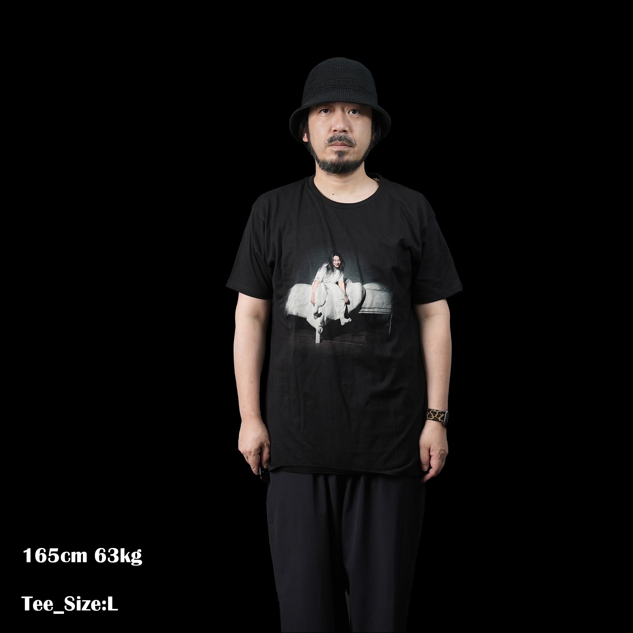 Name:BillieEilish_Sweet Dreams_Unisex_Black【ROCK OFF】【ネコポス選択可能】