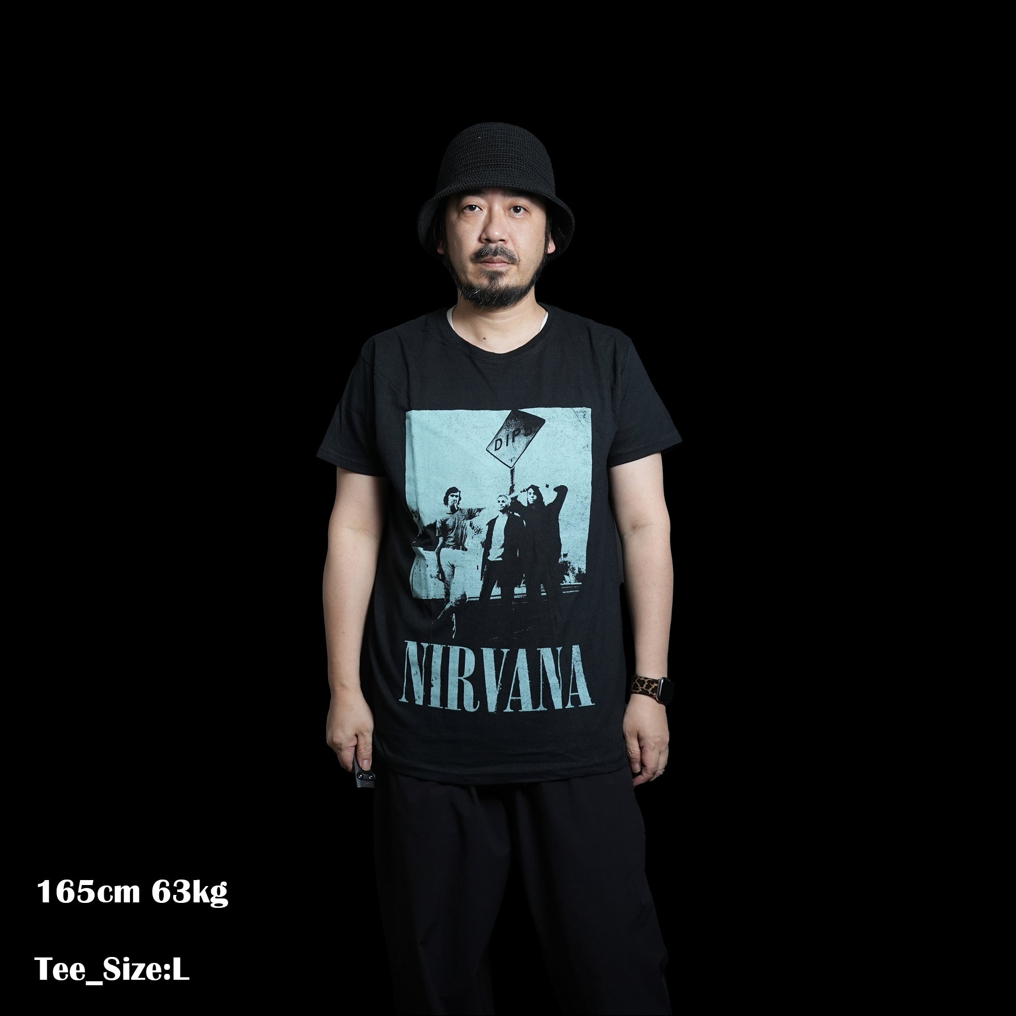 Name:Nirvana_Dips_Unisex_Black【ROCK OFF】【ネコポス選択可能】