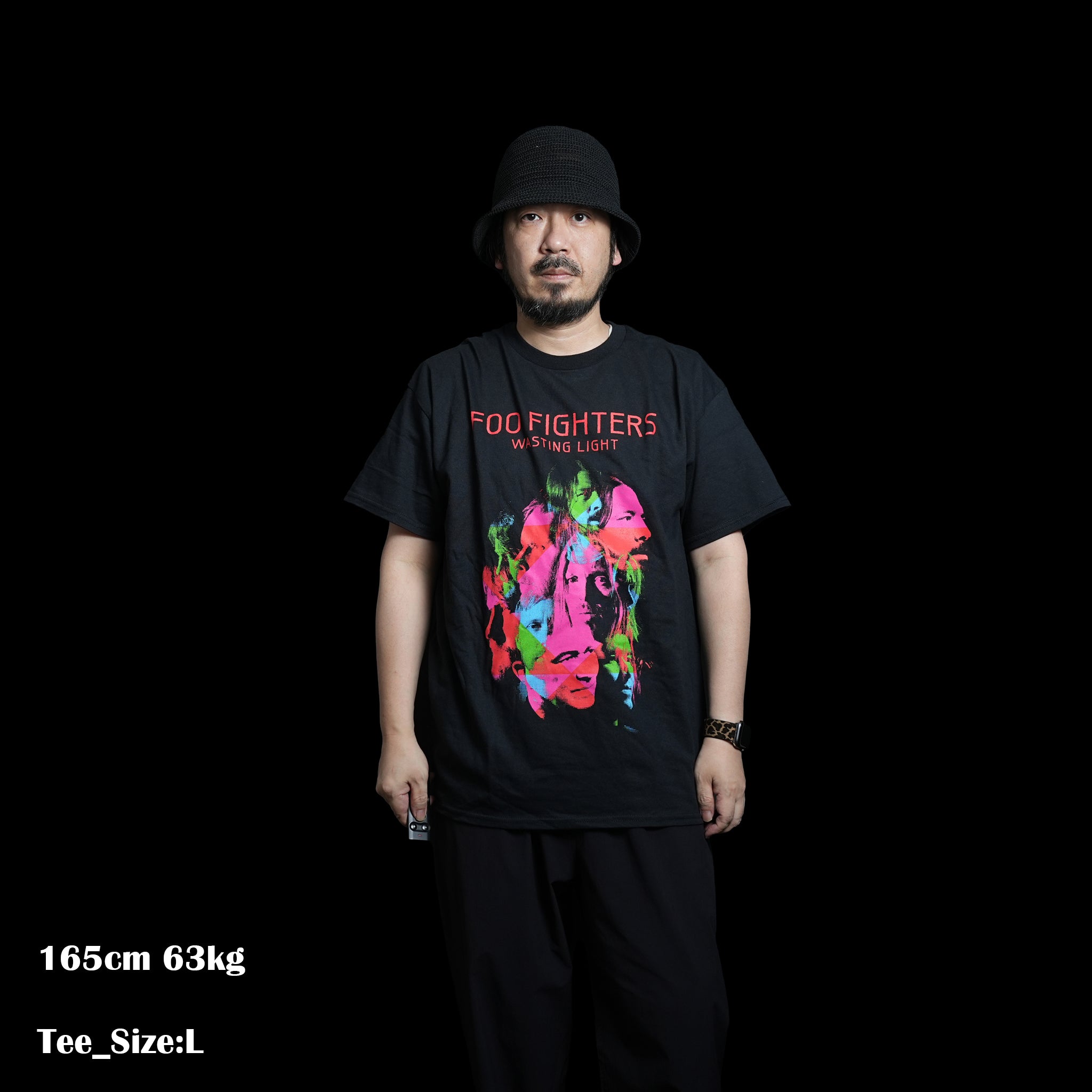 Name:FooFighters_Wasting Light_Unisex_Black【ROCK OFF】【ネコポス選択可能】