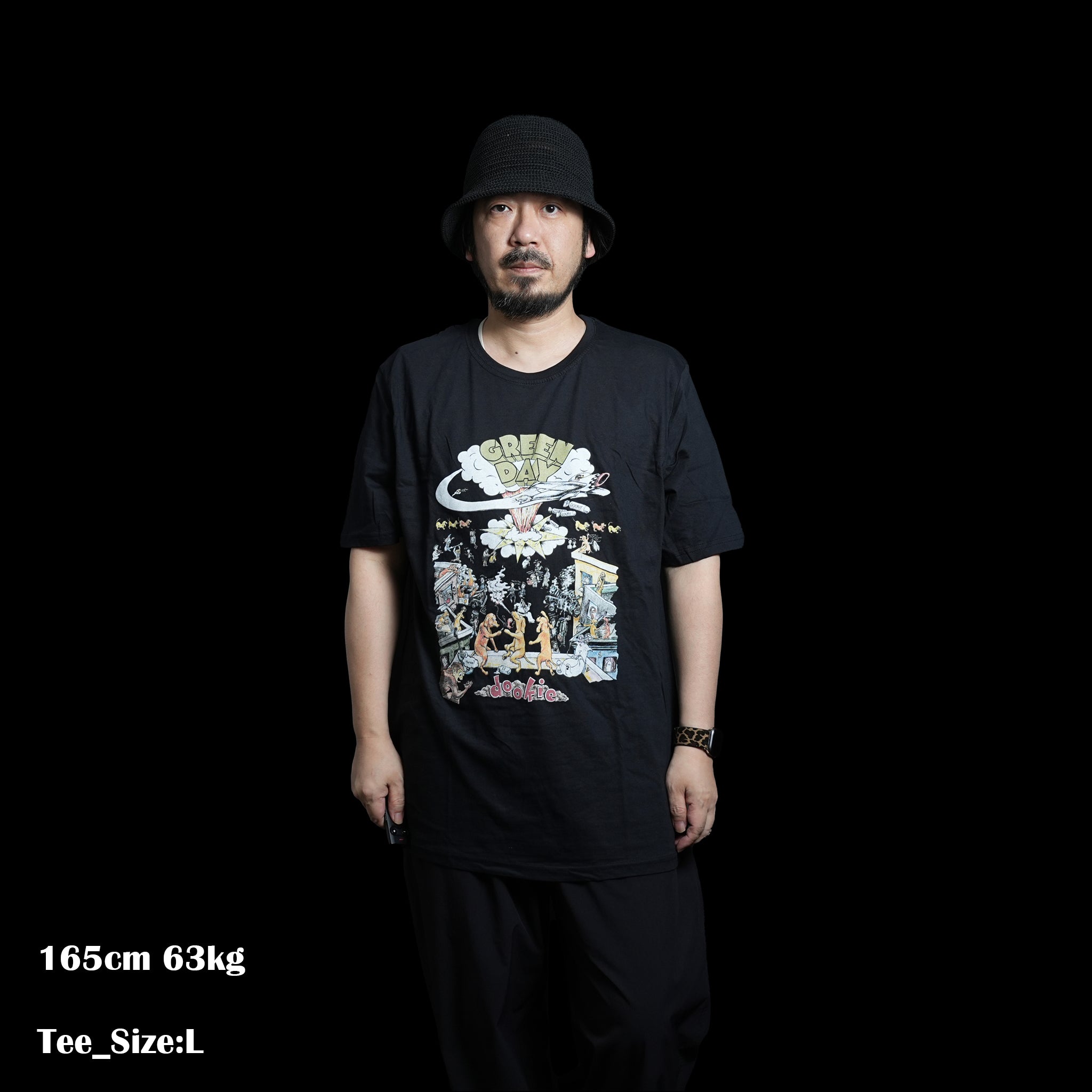 Name:GreenDay_1994 Tour_Unisex_Black【ROCK OFF】【ネコポス選択可能】