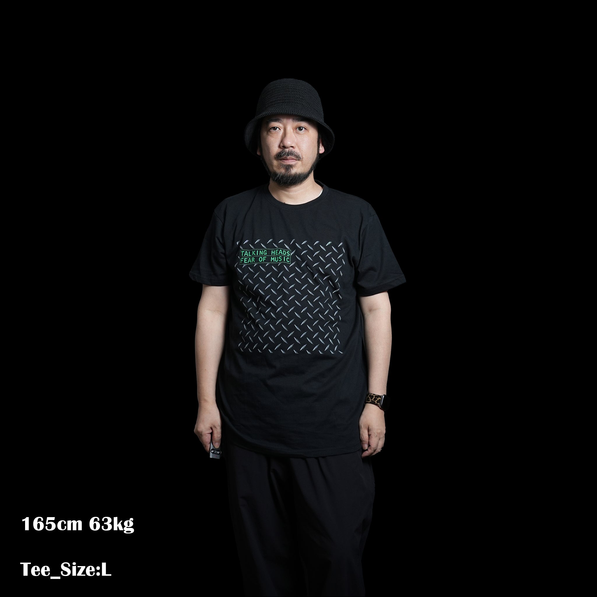 Name:TalkingHeads_Fear Of Music_Unisex_Black【ROCK OFF】【ネコポス選択可能】