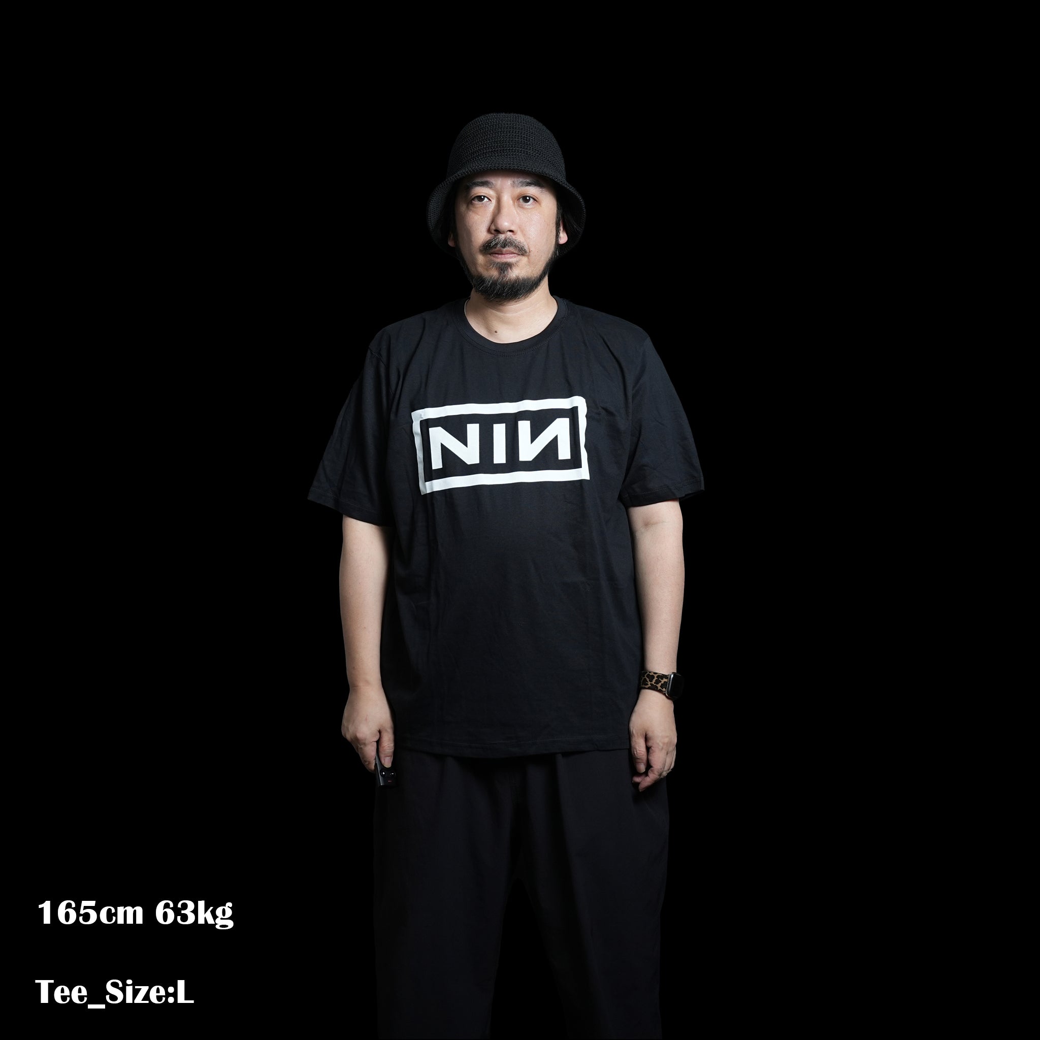 Name:NineInchNails_Classic Logo_Unisex_Black【ROCK OFF】【ネコポス選択可能】
