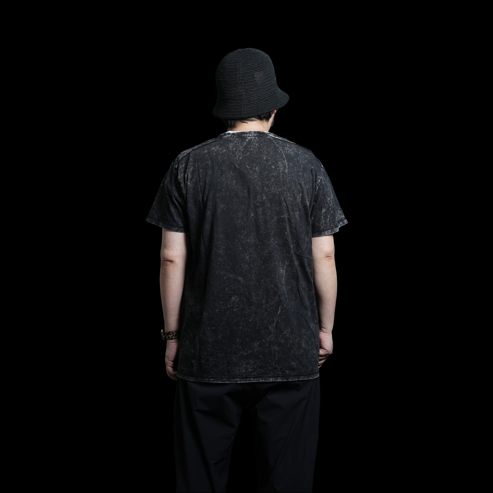 Name:RunDMC_Logo Snow Wash_Unisex_Black【ROCK OFF】【ネコポス選択可能】