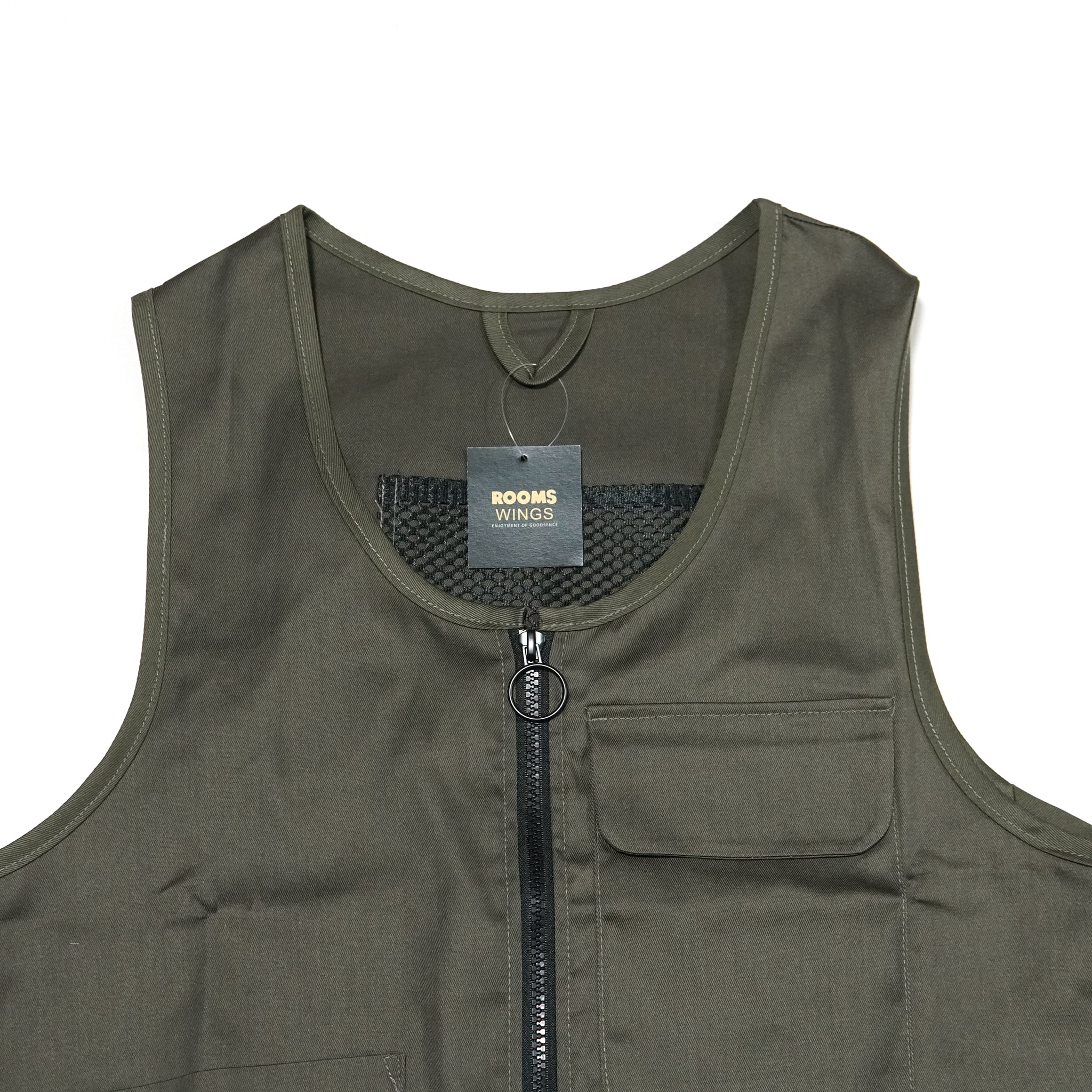 R-567 | アウトドアエプロン | Color:BK/BK  KH/BK【ROOMS_ルームス】【ネコポス選択可能】