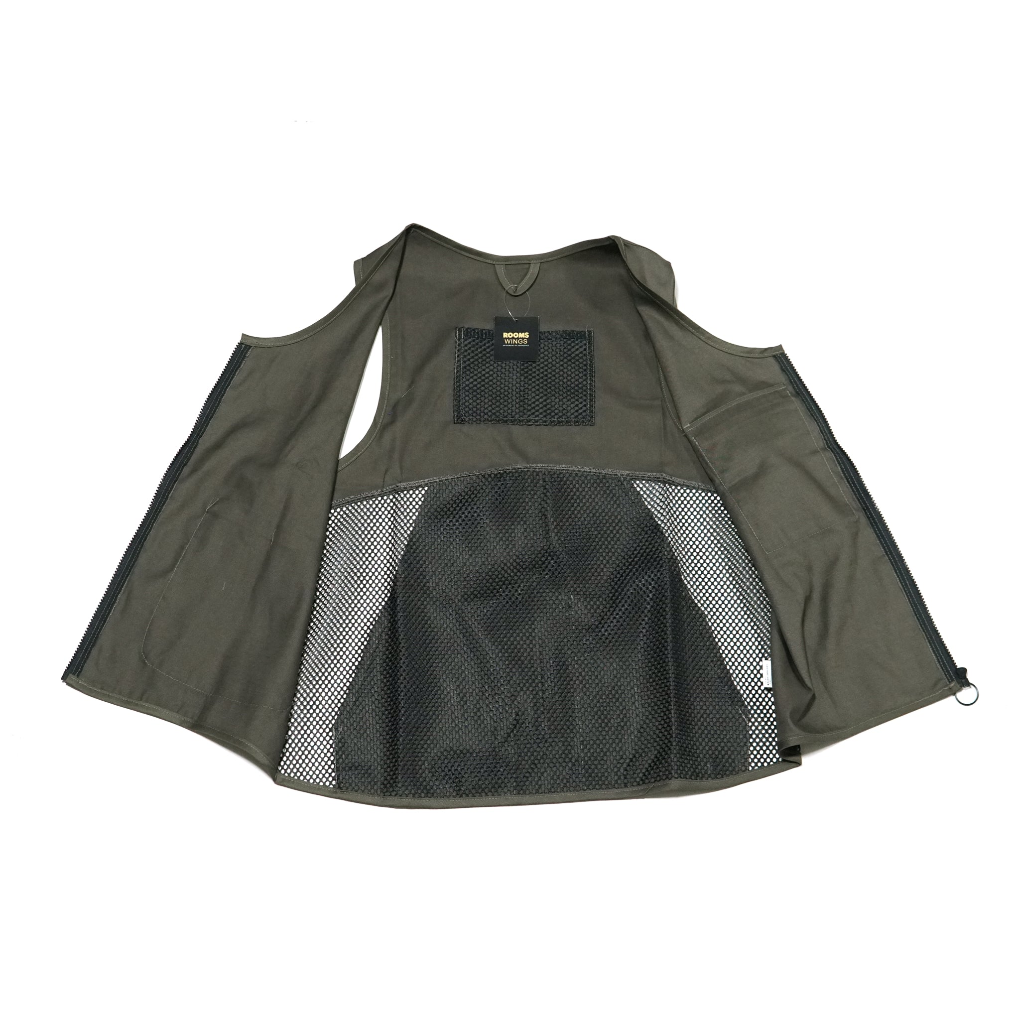 R-567 | アウトドアエプロン | Color:BK/BK  KH/BK【ROOMS_ルームス】【ネコポス選択可能】