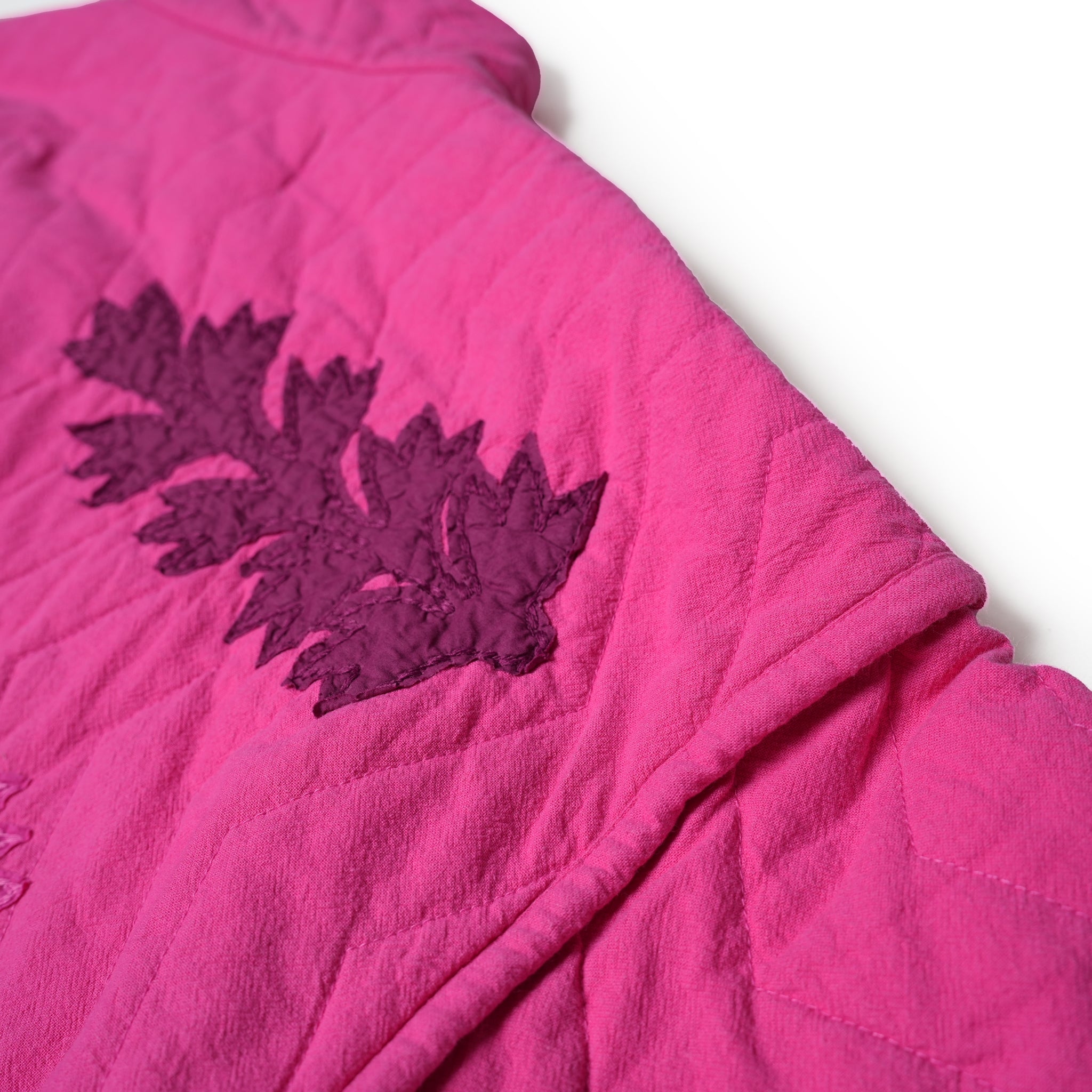 No:020932SA4b | Name:COTTON FLOWER PATCHWORK JK | Color:Pink【SARAMALLIKA_サラマリカ】
