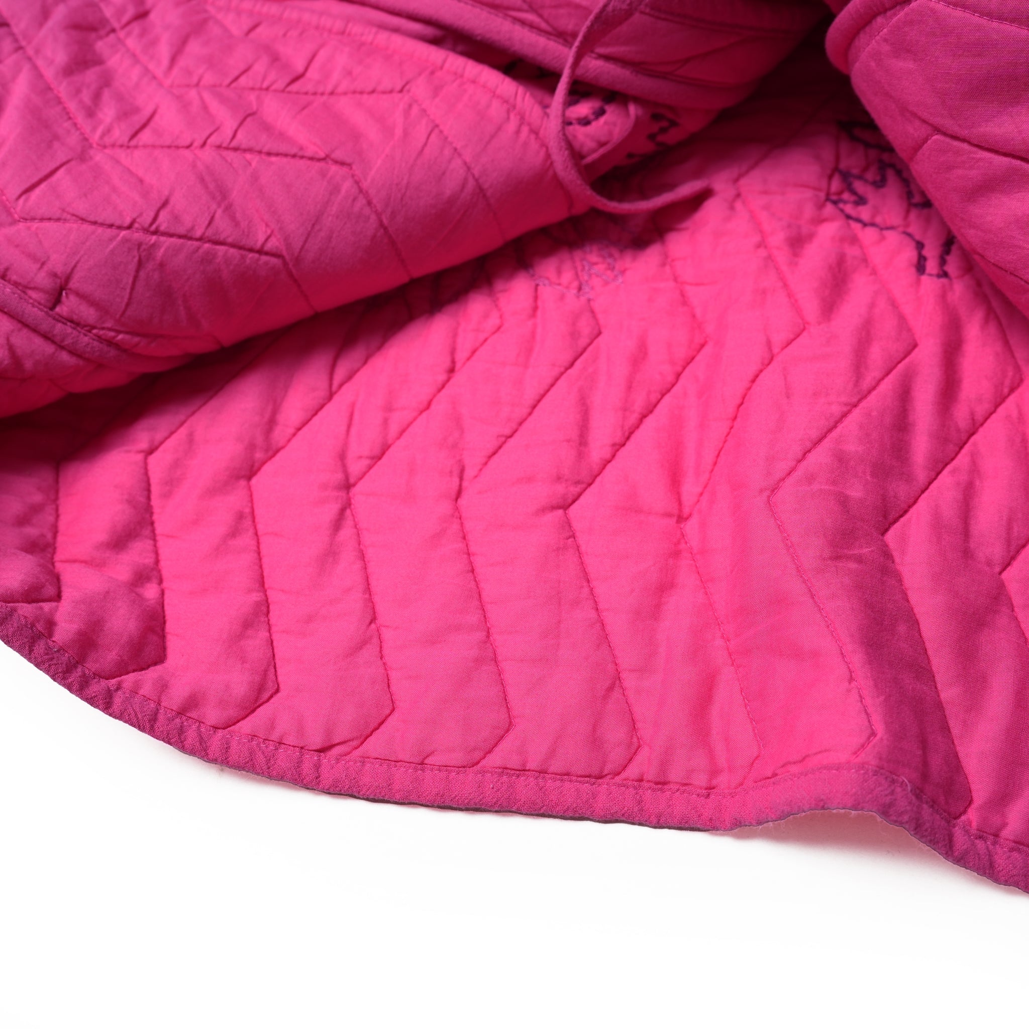 No:020932SA4b | Name:COTTON FLOWER PATCHWORK JK | Color:Pink【SARAMALLIKA_サラマリカ】