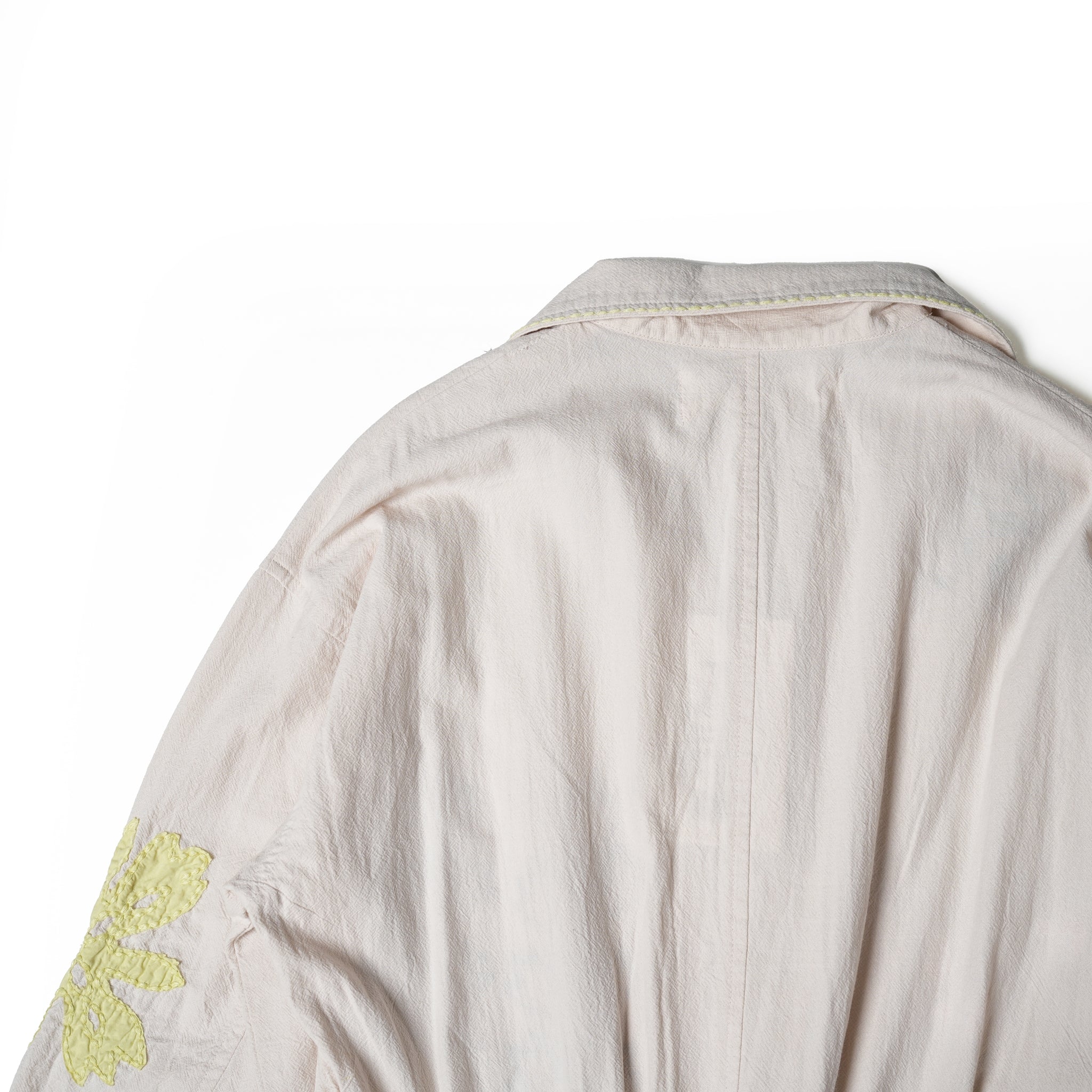 No:020832SA2b | Name:COTTON FLOWER PATCHWORK ALL IN ONE | Color:Ecru【SARAMALLIKA_サラマリカ】