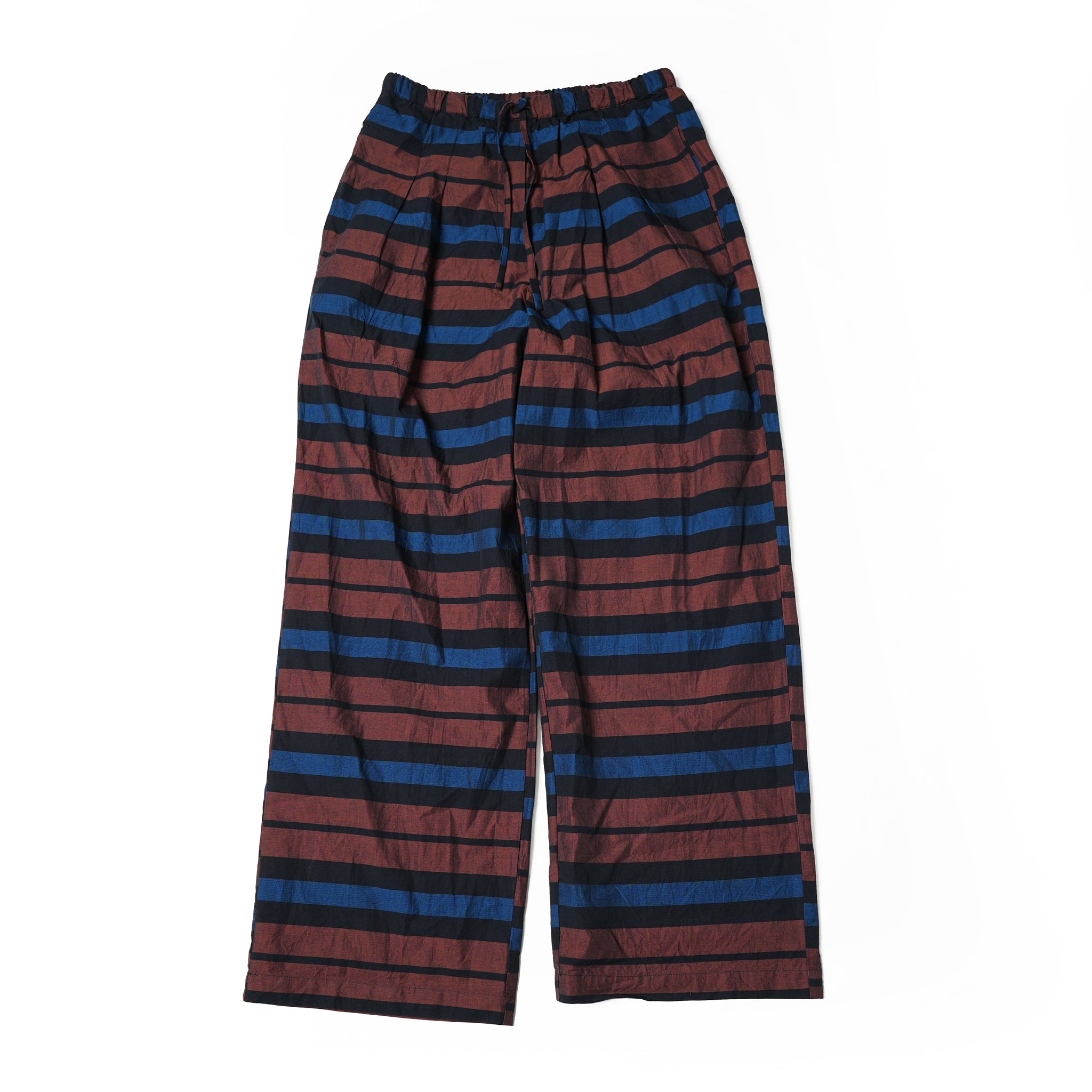 CTN MULTI BORDER PANTS – Black | SARAMALLIKA