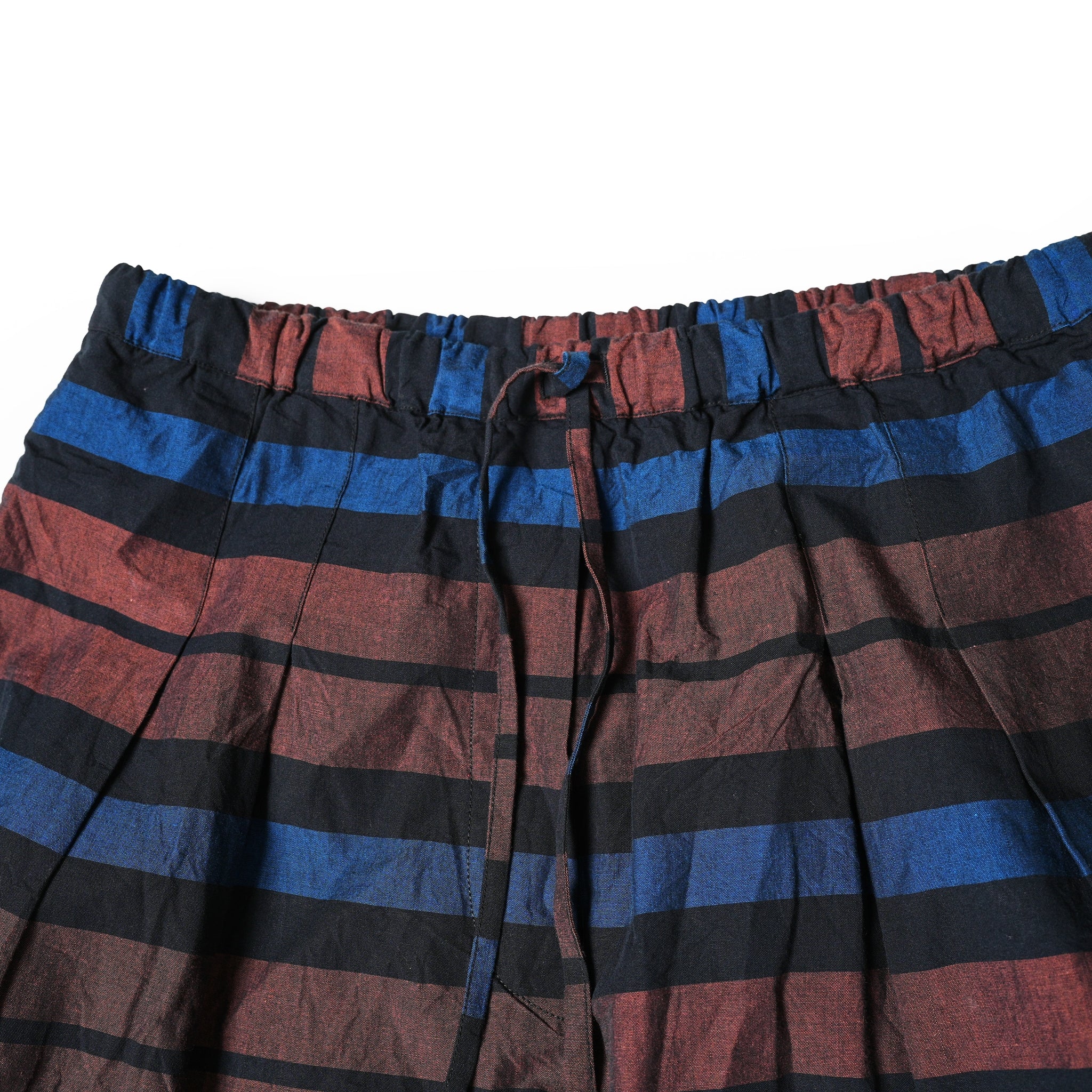 No:020632SM1 | Name:CTN MULTI BORDER PANTS | Color:Black【SARAMALLIKA_サラマリカ】
