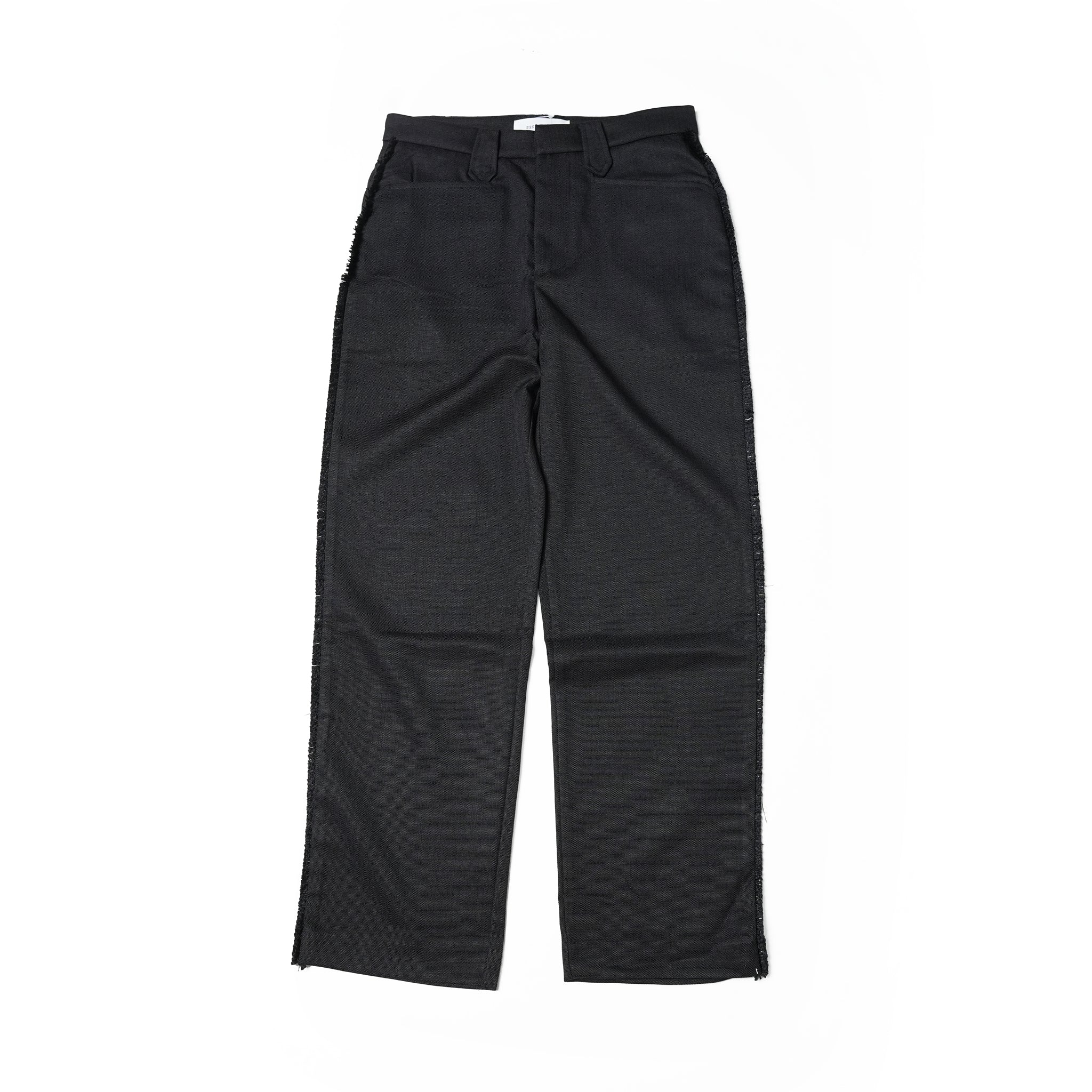 28SM00TRM022BLK | Cory Fray Trousers | Color:Black【SISTER JANE_シスタージェーン】