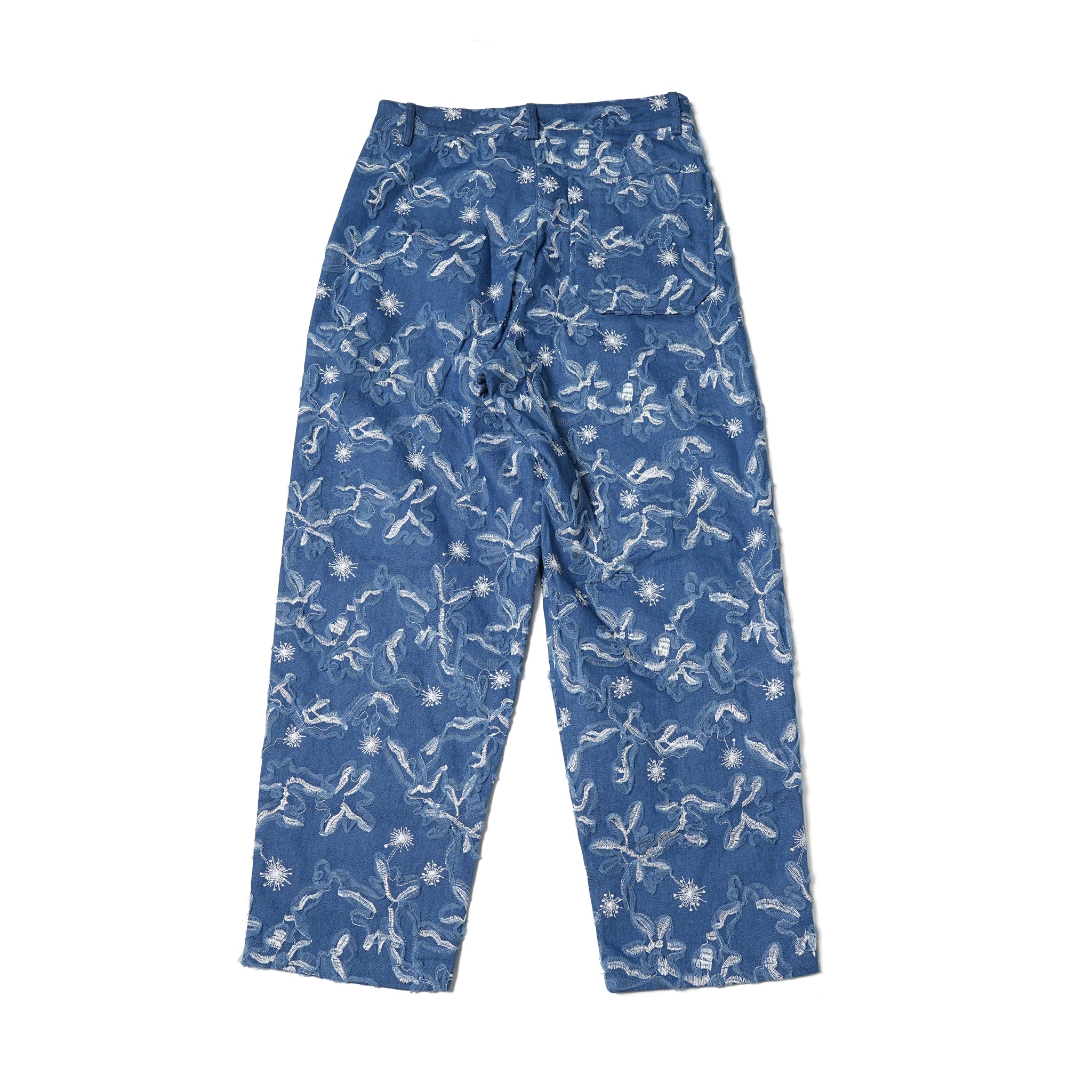 No:28SM00TRM023BLE | Name:Honeycomb Denim Trousers | Color:Blue【SISTER JANE_シスタージェーン】