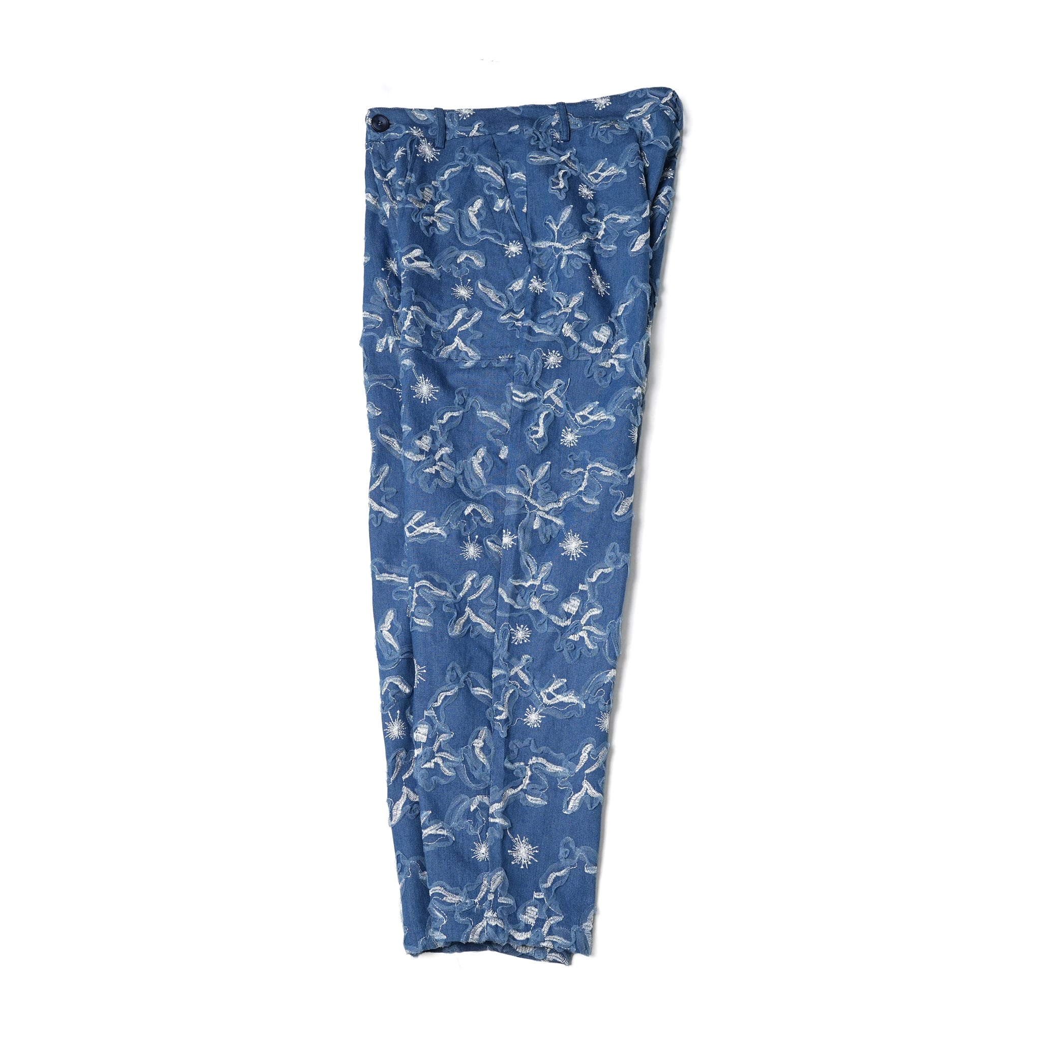 No:28SM00TRM023BLE | Name:Honeycomb Denim Trousers | Color:Blue【SISTER JANE_シスタージェーン】