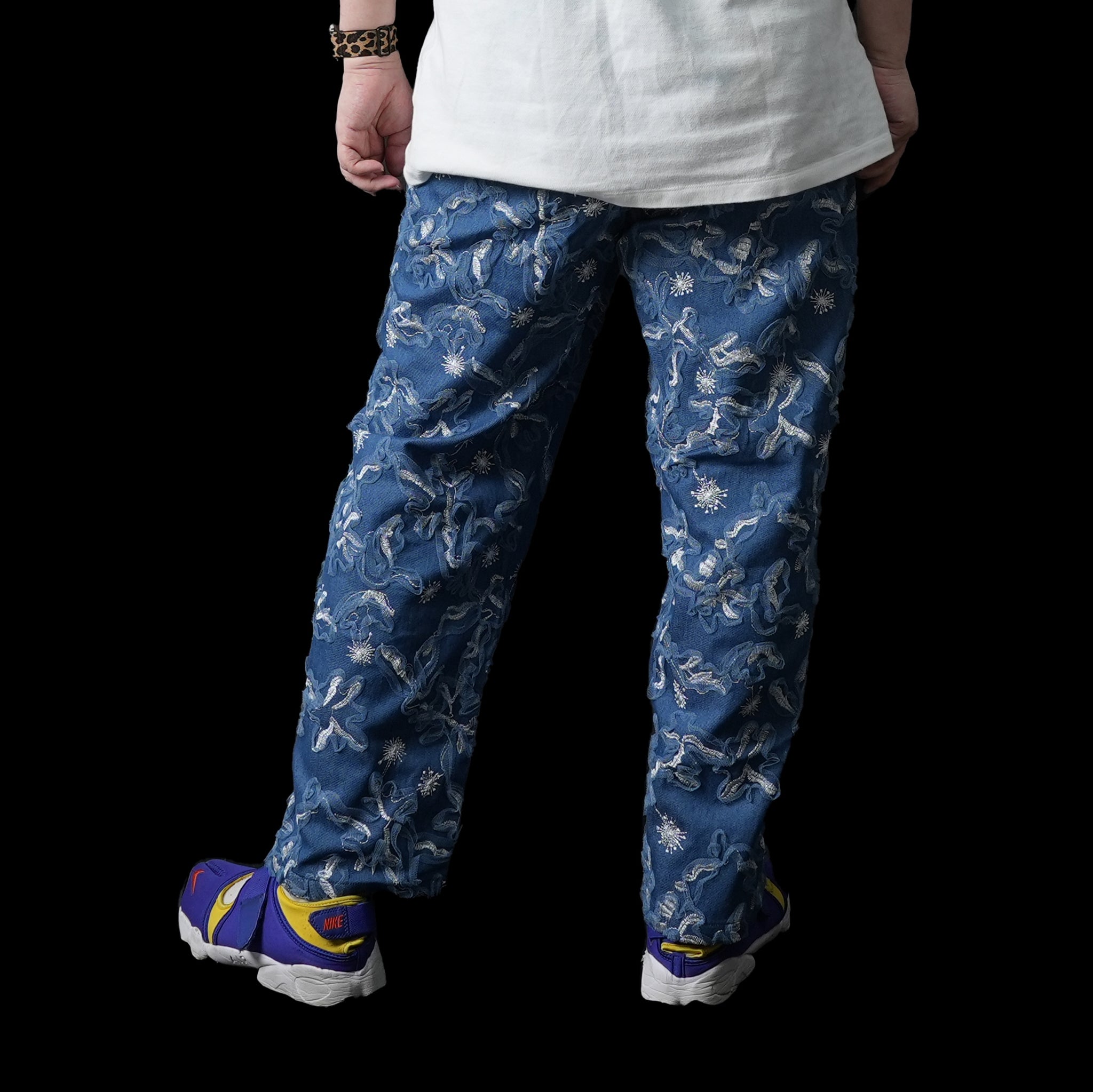 No:28SM00TRM023BLE | Name:Honeycomb Denim Trousers | Color:Blue【SISTER JANE_シスタージェーン】