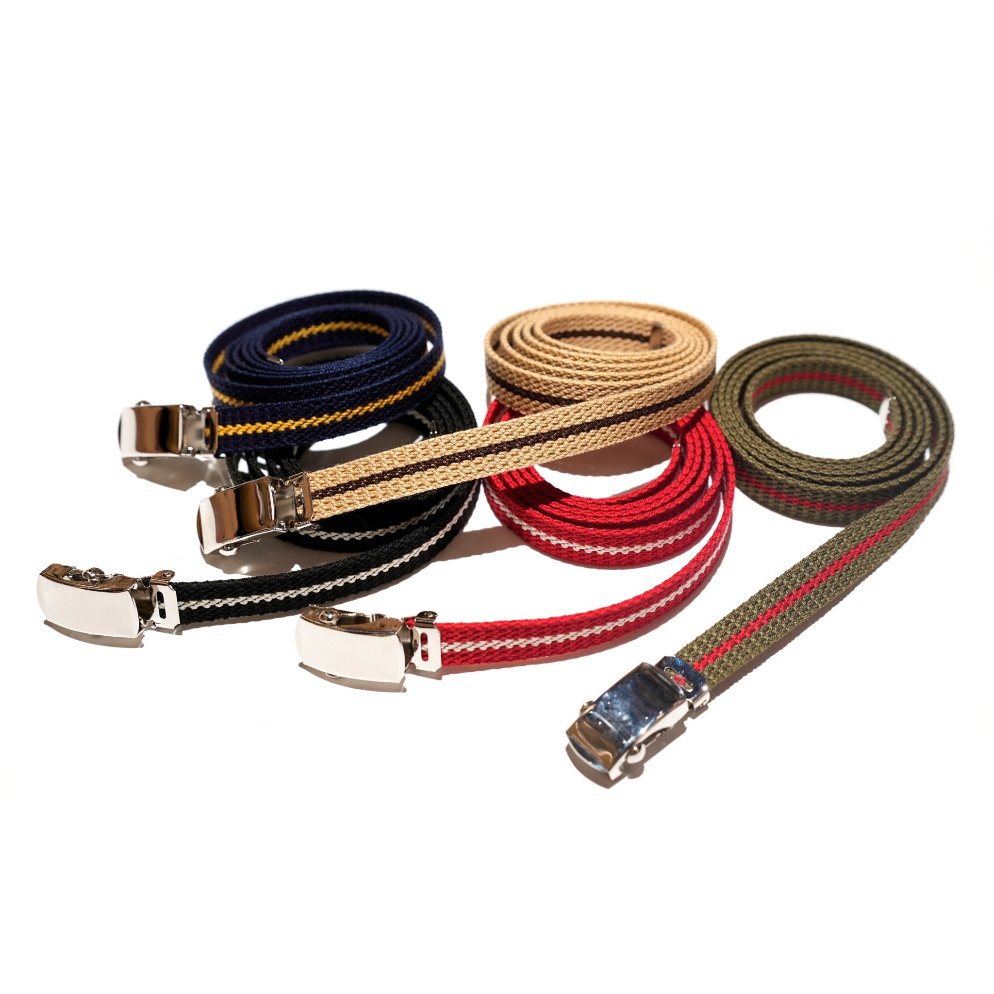 PREPPY  BELT 5color   15mm | Color:5Colors【PIKE_パイク】【ネコポス選択可能】