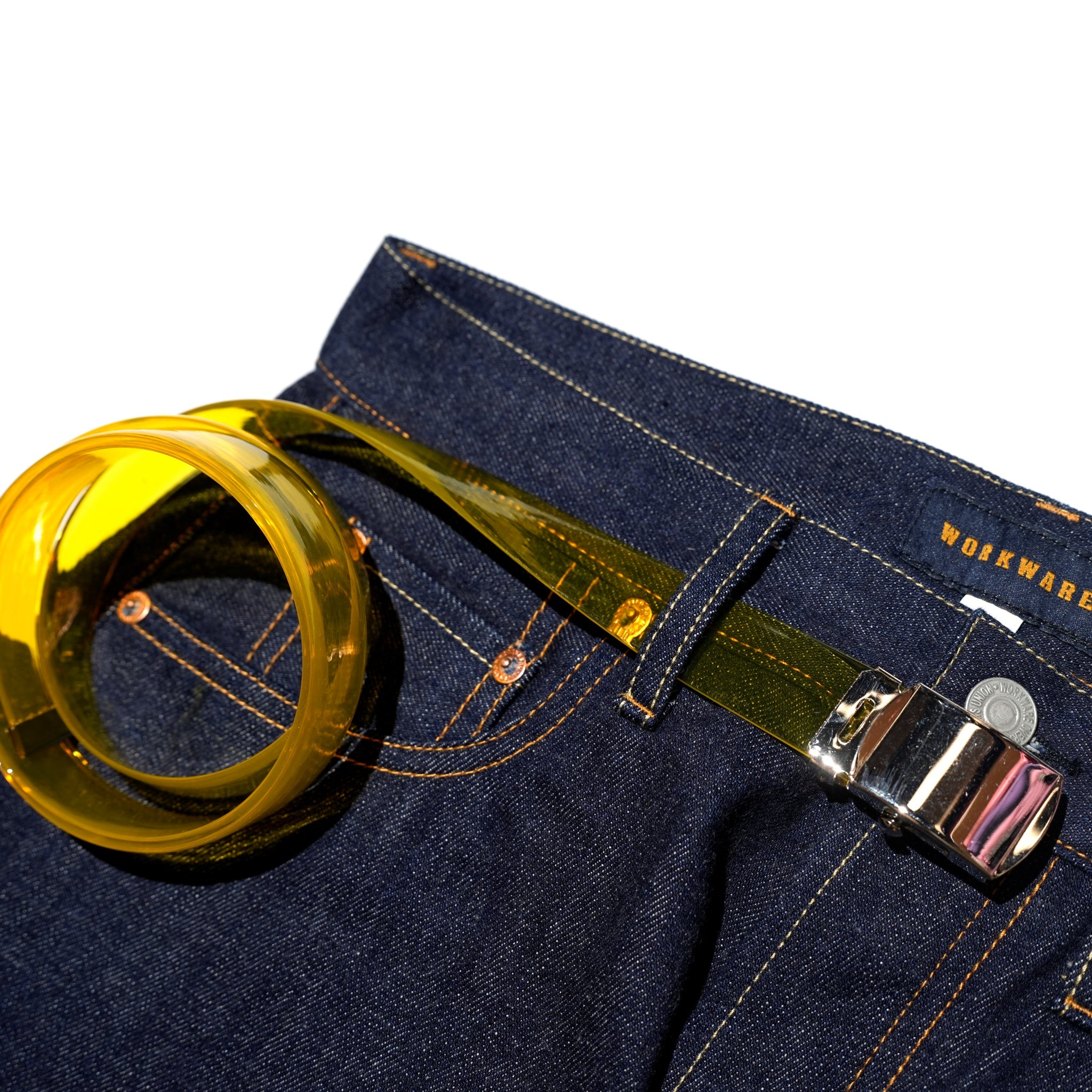 CLEAR  BELT  25mm | 9-Colors【PIKE_パイク】【ネコポス選択可能】