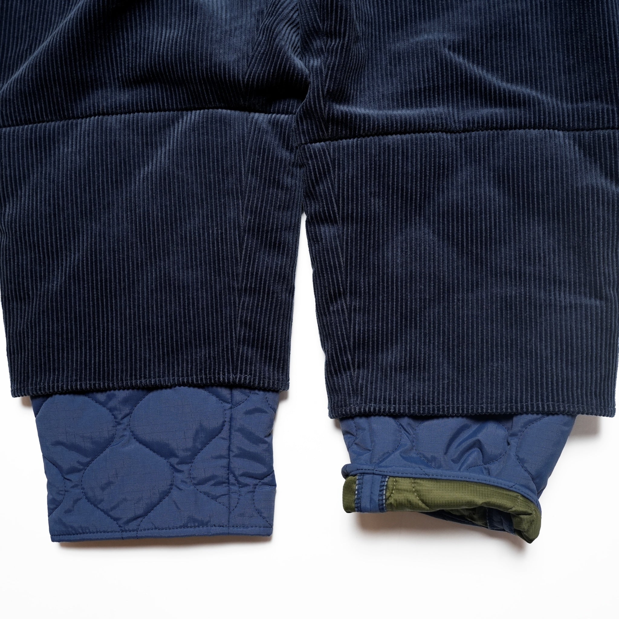 SF24AW-02_BLUE | Layer Corduroy Pants | Color:Blue【STOF_ストフ】【archive】