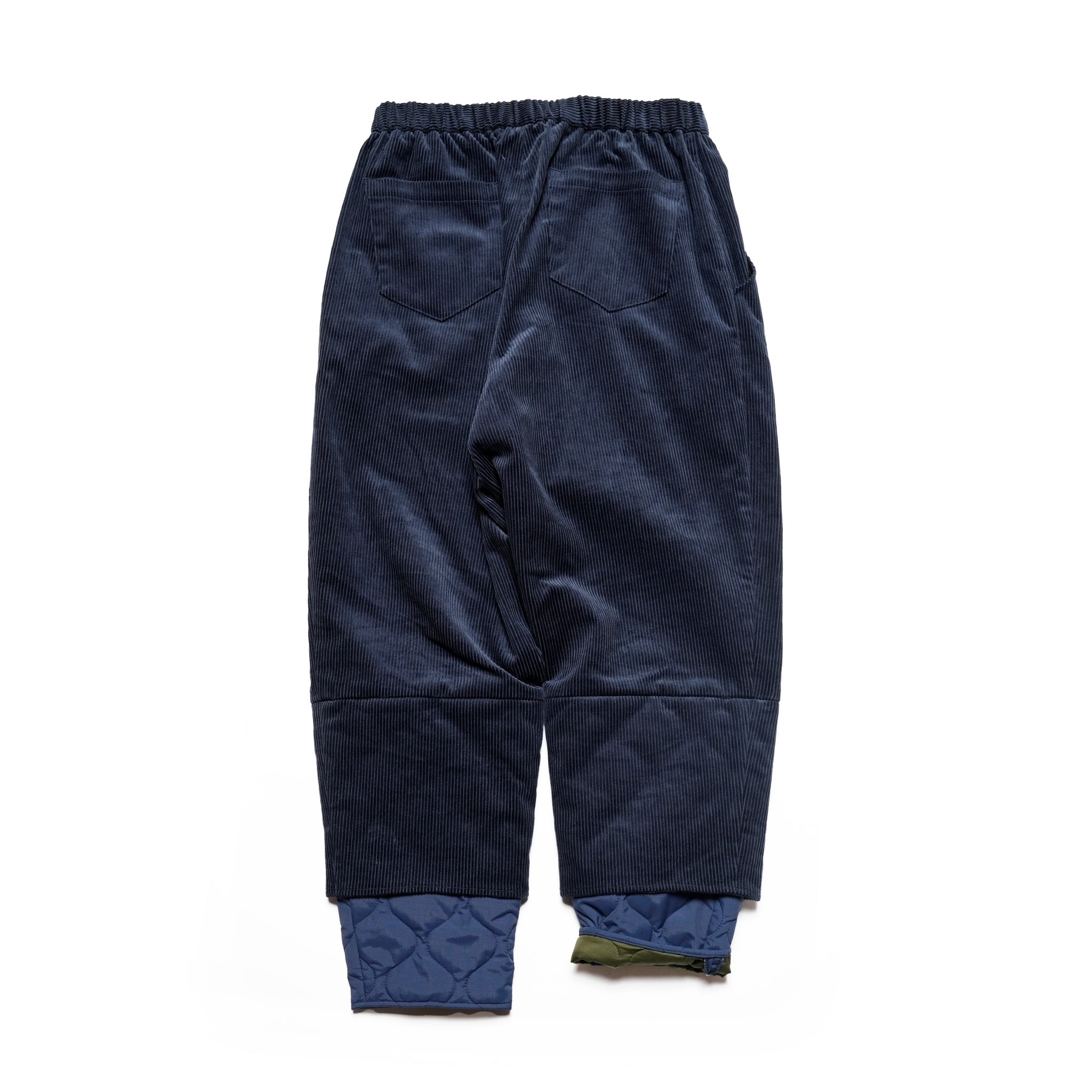 SF24AW-02_BLUE | Layer Corduroy Pants | Color:Blue【STOF_ストフ】【archive】