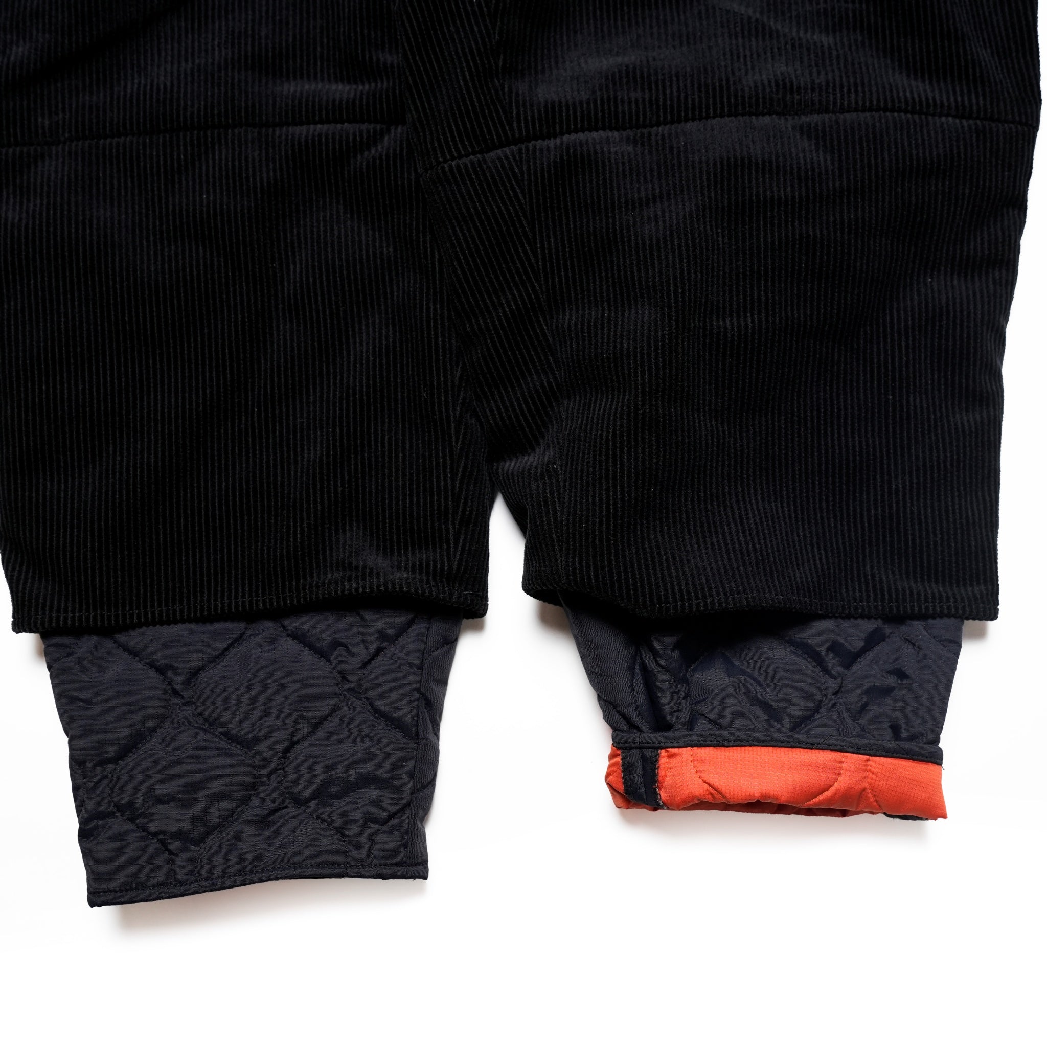 SF24AW-02_BLACK | Layer Corduroy Pants | Color:Black【STOF_ストフ】【archive】