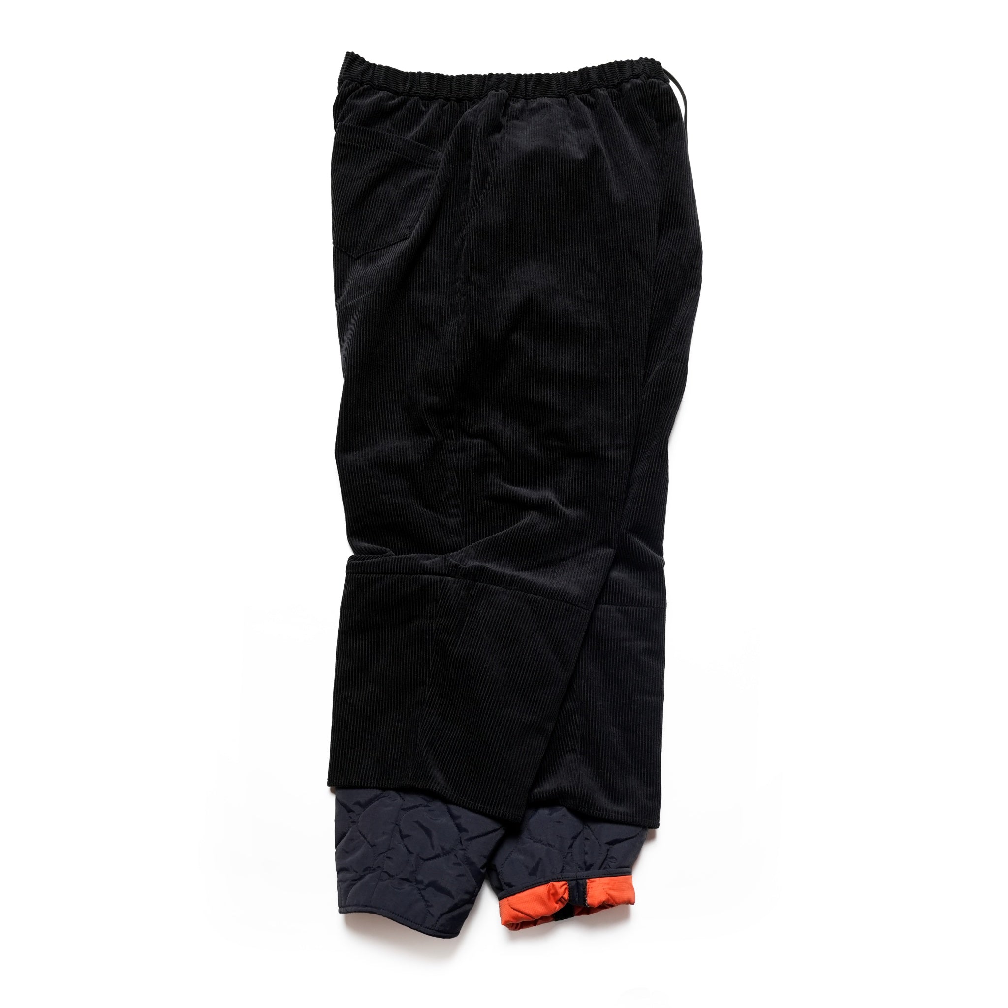 SF24AW-02_BLACK | Layer Corduroy Pants | Color:Black【STOF_ストフ】【archive】