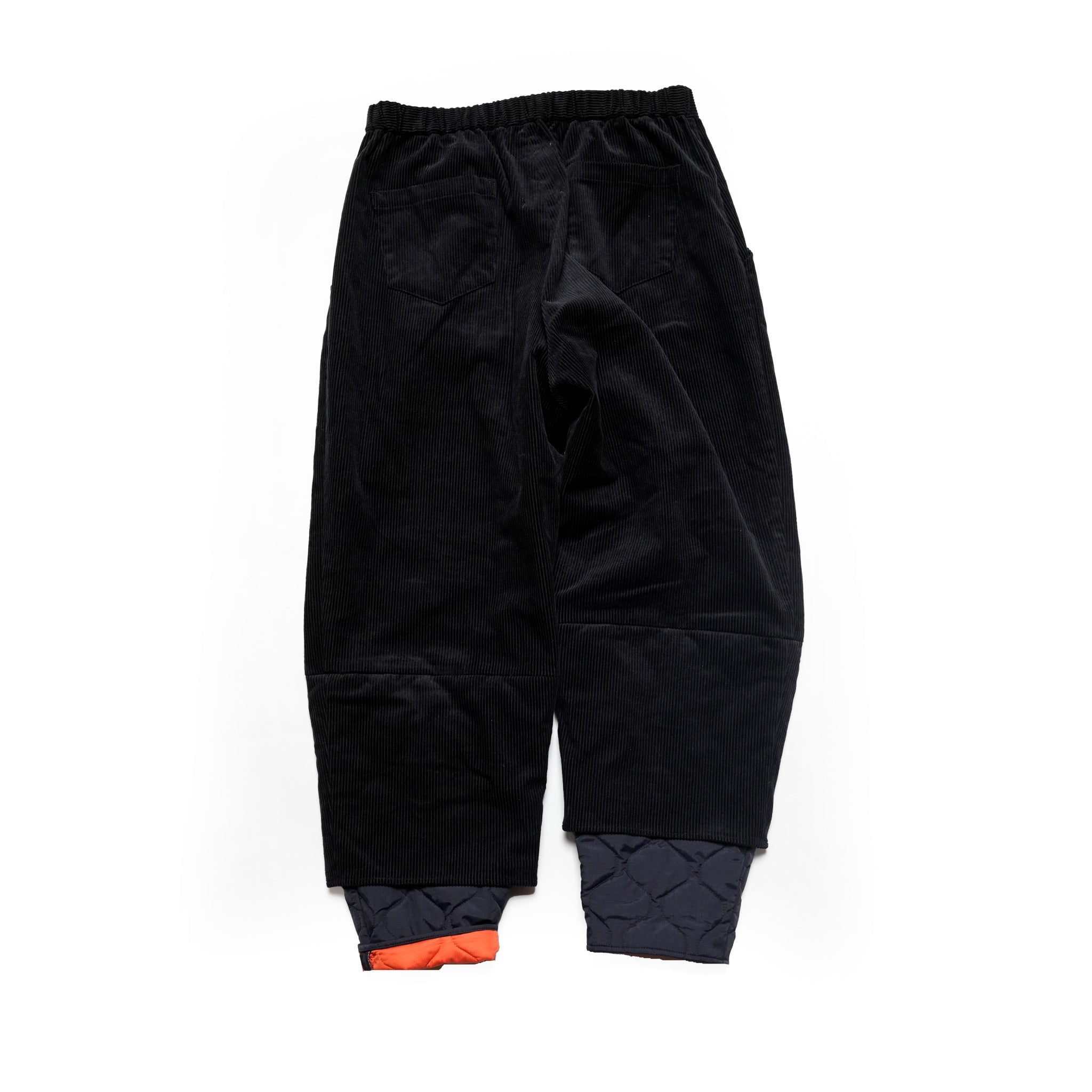 SF24AW-02_BLACK | Layer Corduroy Pants | Color:Black【STOF_ストフ】【archive】