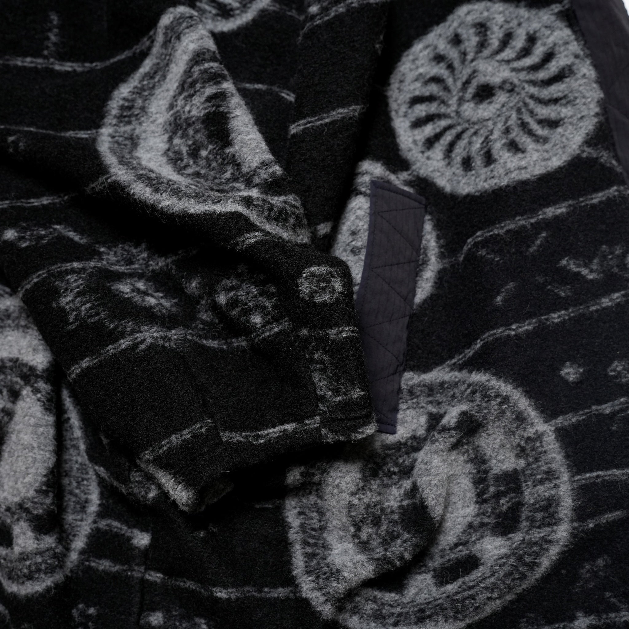 SF24AW-15_CIRCLE | Roots JQ light Coat | Color:Circle【STOF_ストフ】