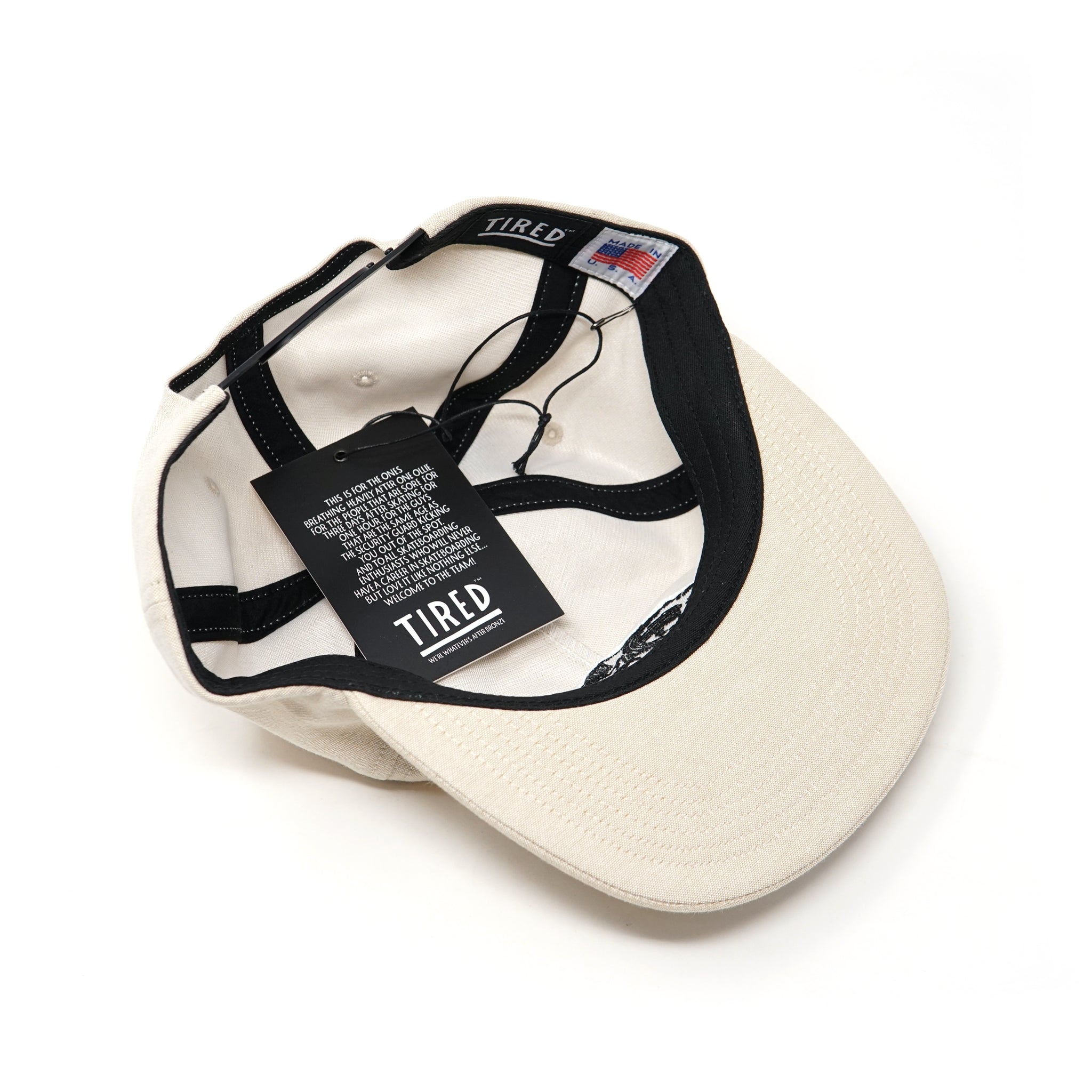 No:TS00349 | Name:CAT NAP CAP | Color:Tan【TIRED_タイレッド】