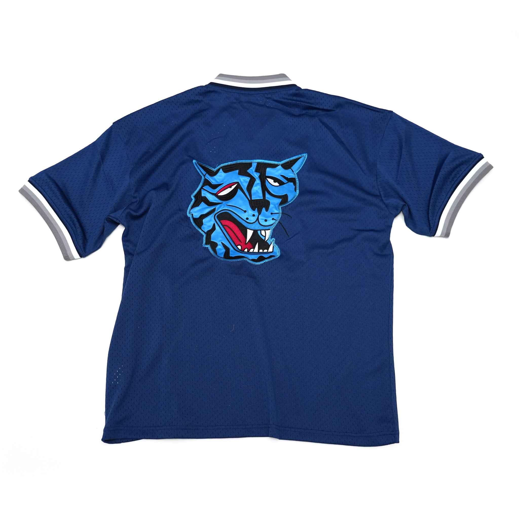 No:TS00131 | Name:ROUNDERS MESH BASEBALL JERSEY | Color:Navy【TIRED_タイレッド】