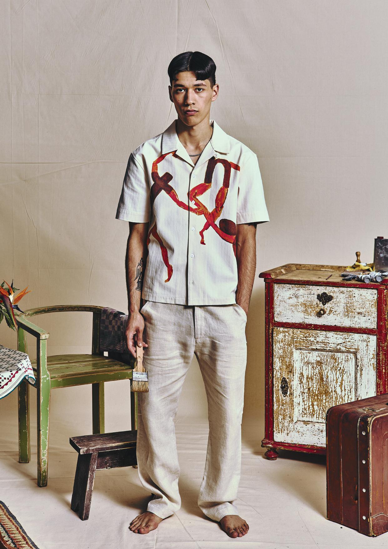 tno-06 | La Danse Shirt – White Alyssum | THE NEW ORIGINALS