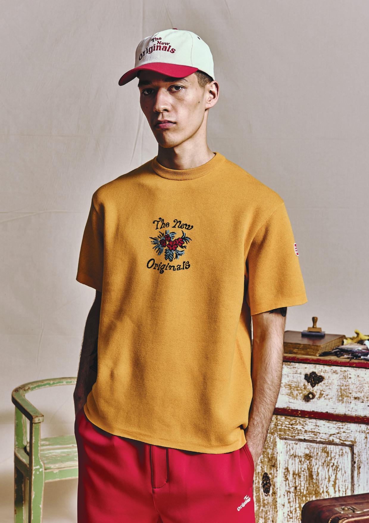 tno-01 | Lovers Knitwear Tee – Gold Fusion | THE NEW ORIGINALS