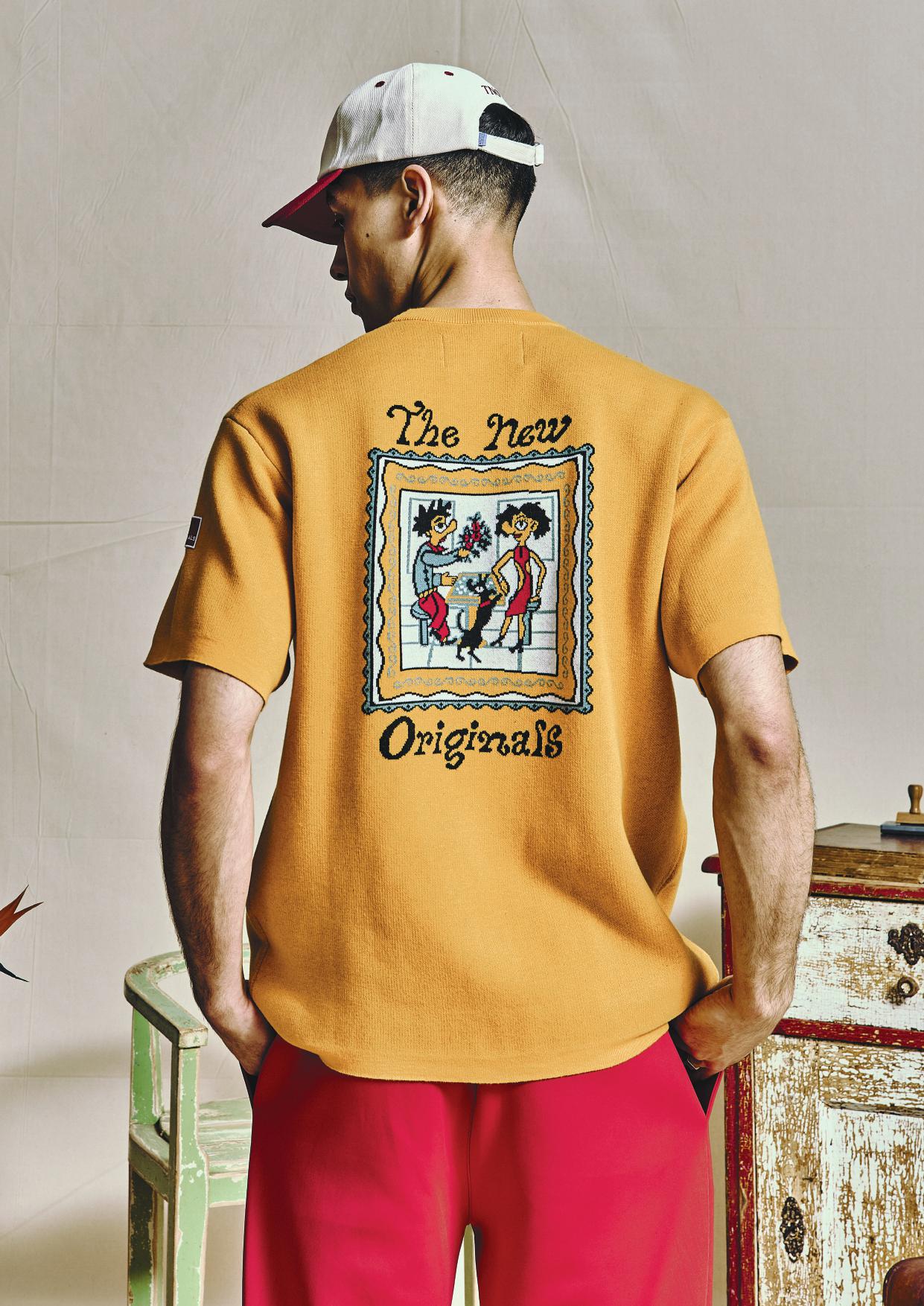 tno-01 | Lovers Knitwear Tee – Gold Fusion | THE NEW ORIGINALS