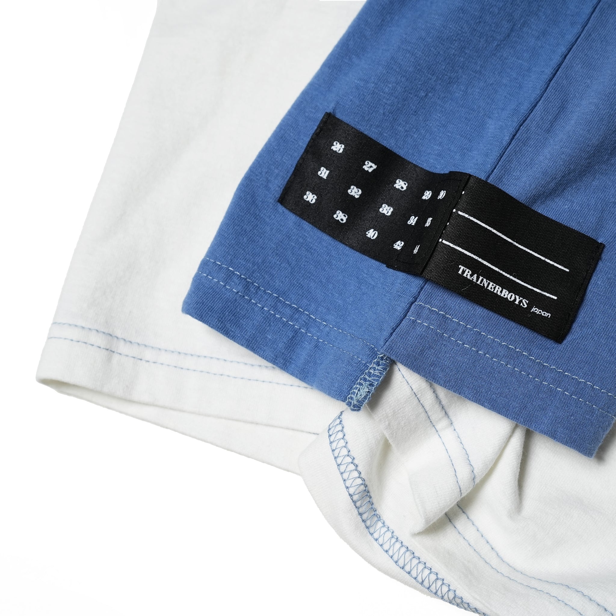 No:tb-t0201_Blue | Name:ALL ROUND TRAINER 3/4 T-shirts | Color:Blue【TRAINERBOYS_トレーナーボーイズ】