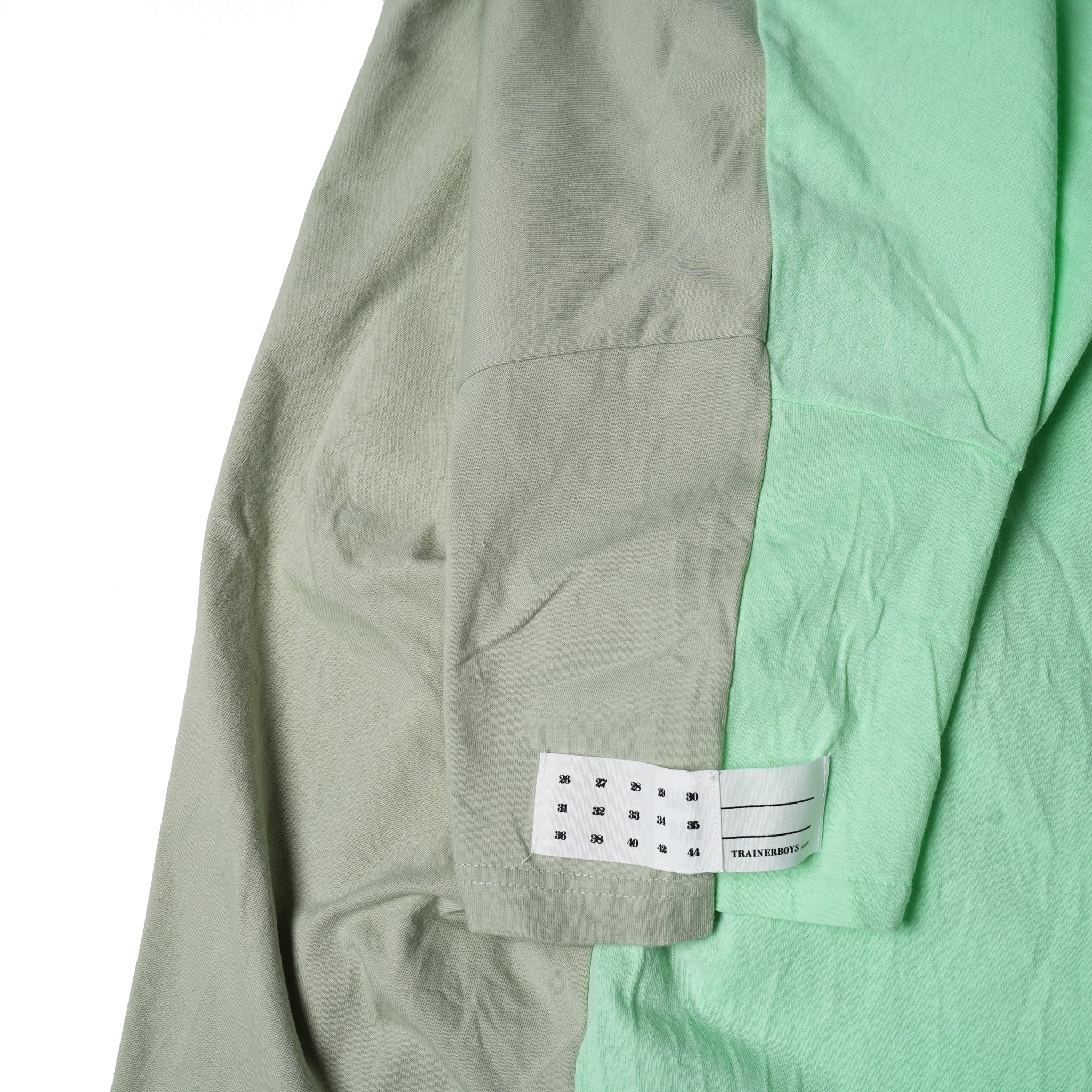 No:tb-t0200_lgreen | Name:ALL ROUND T-shirts | Color:L.green【TRAINERBOYS_トレーナーボーイズ】