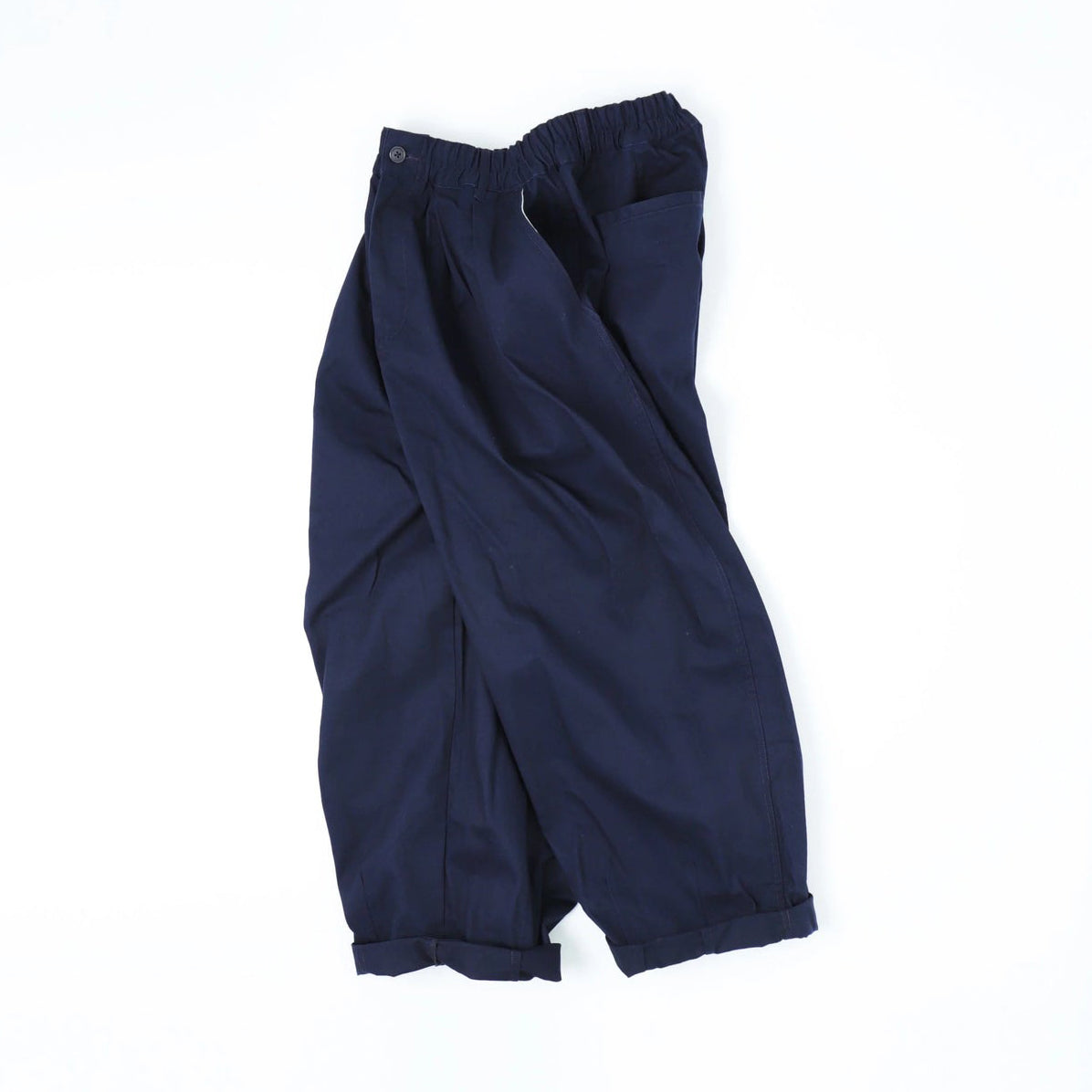 No:#590 | Name:FW23-BIG UNISEX BALLOON PANTS | Color:Navy| Size:Free【WORKWARE】