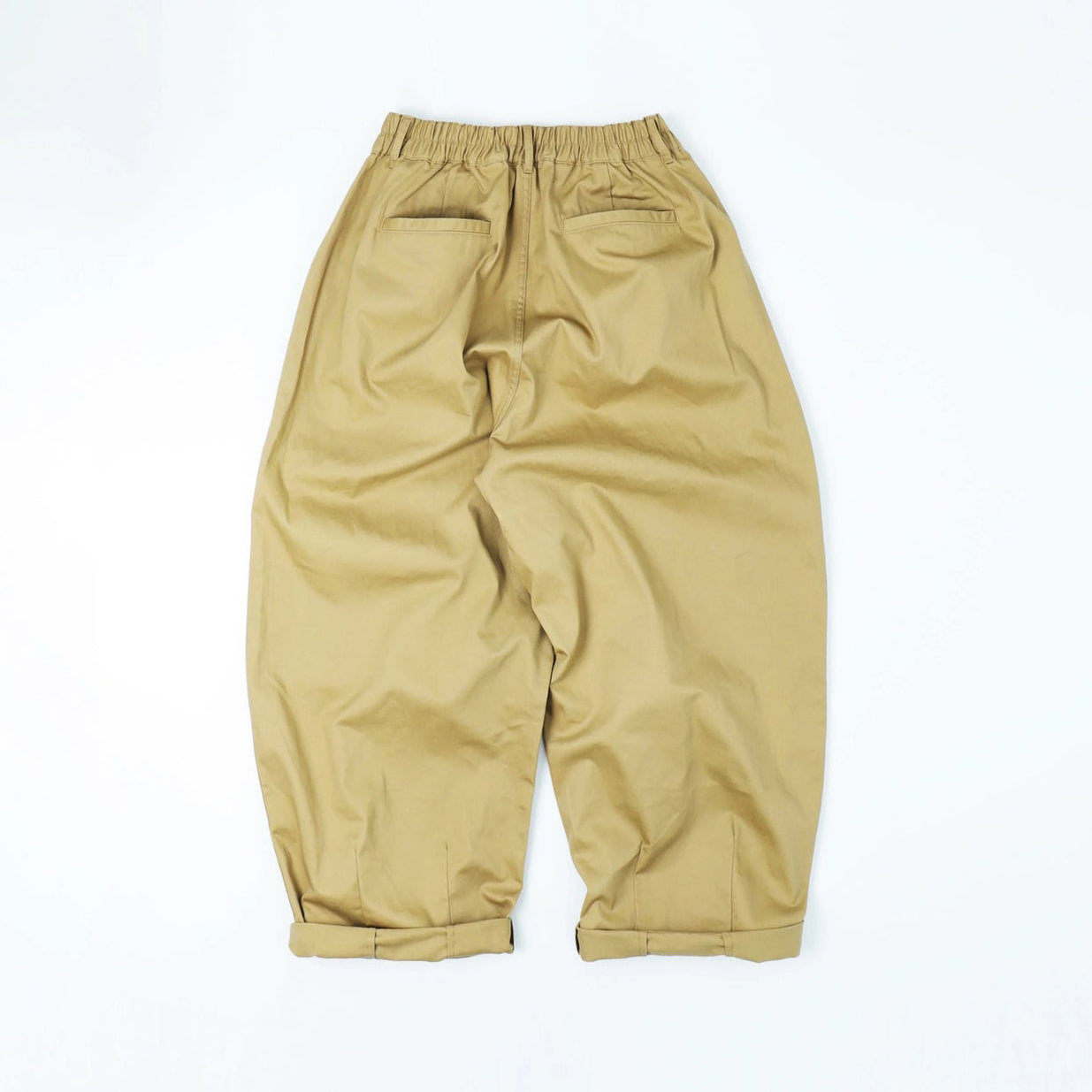 No:#590 | Name:FW23-BIG UNISEX BALLOON PANTS | Color:Khaki | Size:Free【WORKWARE】