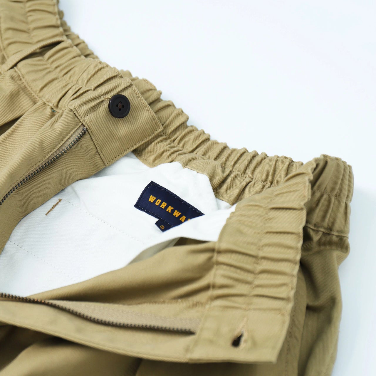 No:#590 | Name:FW23-BIG UNISEX BALLOON PANTS | Color:Khaki | Size:Free【WORKWARE】