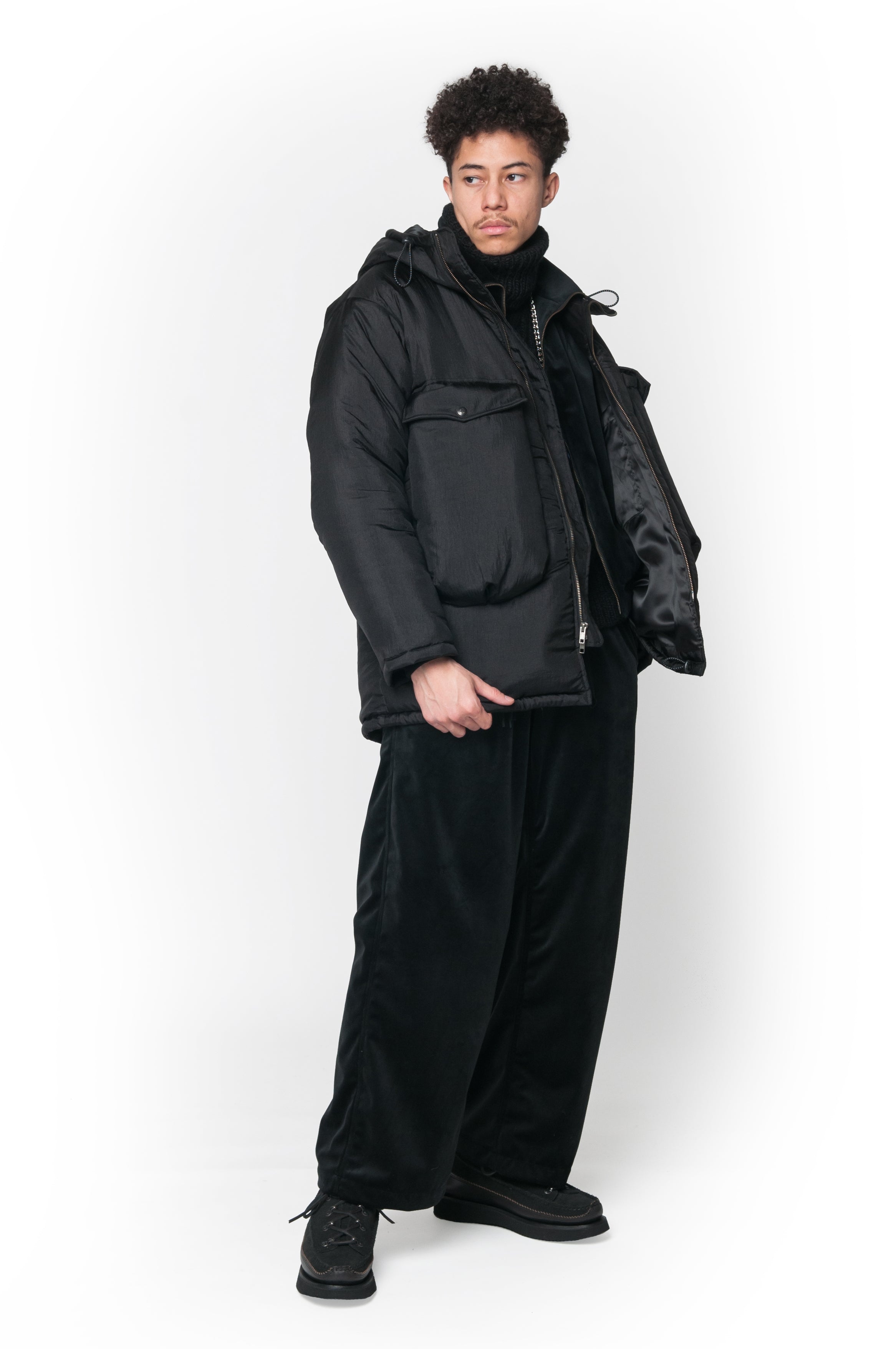 No:M28011 | Name:NYC Car Coat | Color:Taslan Nylon Black | Style: 【MONITALY】-MONITALY-ADDICTION FUKUOKA