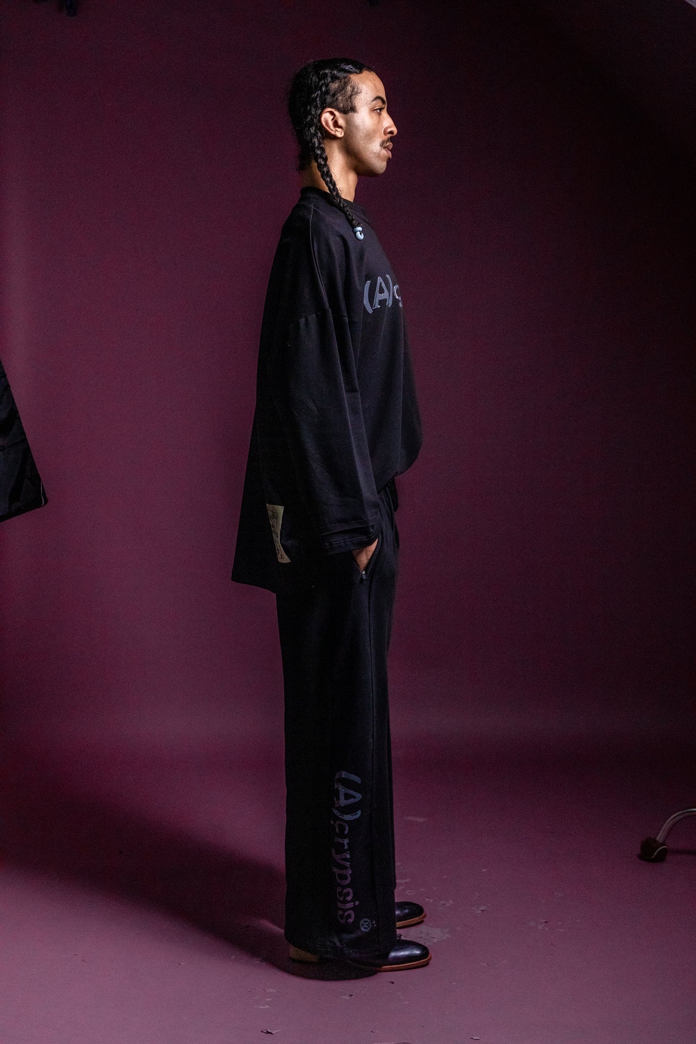No:SNS23-SP-P01black | Name:2023A/W Tokyo Fashion Week Limited Project / "Koppers Truffle Black Cream" Two Piece Drawstring Pants | Color:Black【SEIVSON_セイブソン】【(A)crypsis_エイクライプシス】