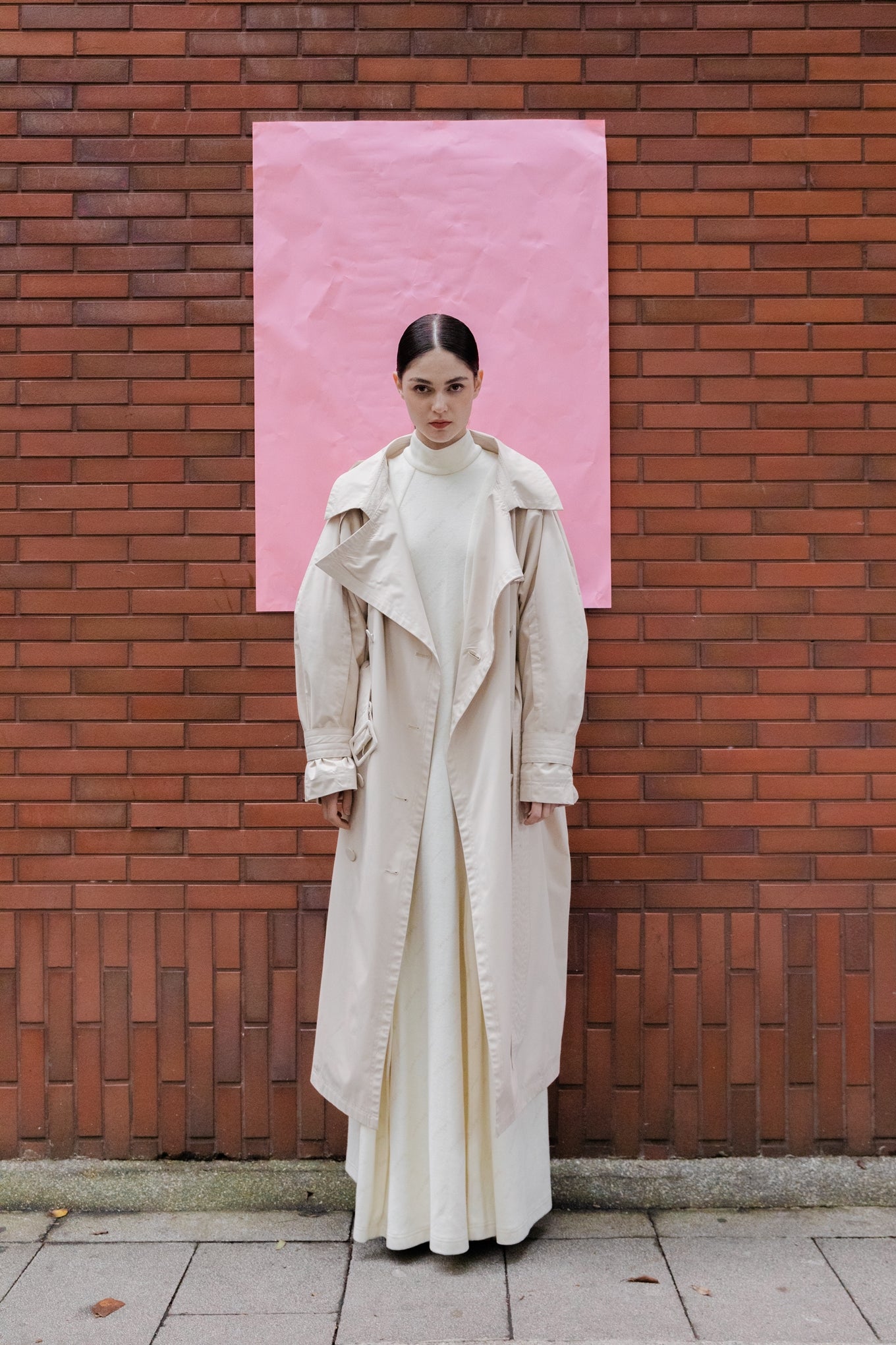 No:SNS23-C01_mf | Name:Seivson x dearruigallery Spring/Summer Show Edition " Classic Cocoon Triple Wear Waterproof Windbreaker " Fashion Matte White | 【SEIVSON_セイブソン】