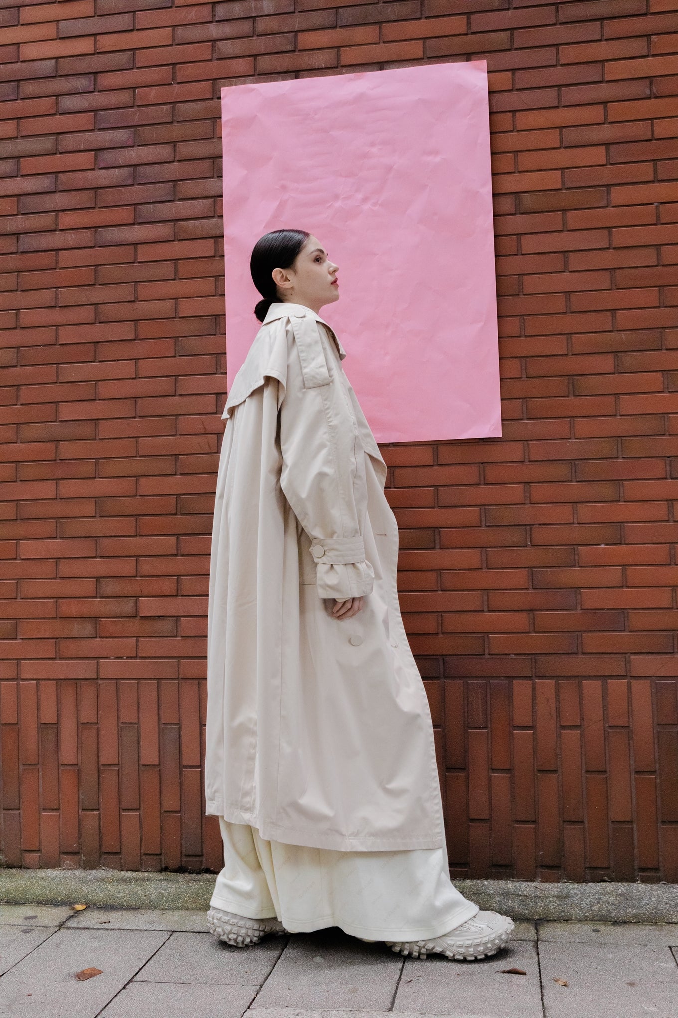 No:SNS23-C01_mf | Name:Seivson x dearruigallery Spring/Summer Show Edition " Classic Cocoon Triple Wear Waterproof Windbreaker " Fashion Matte White | 【SEIVSON_セイブソン】